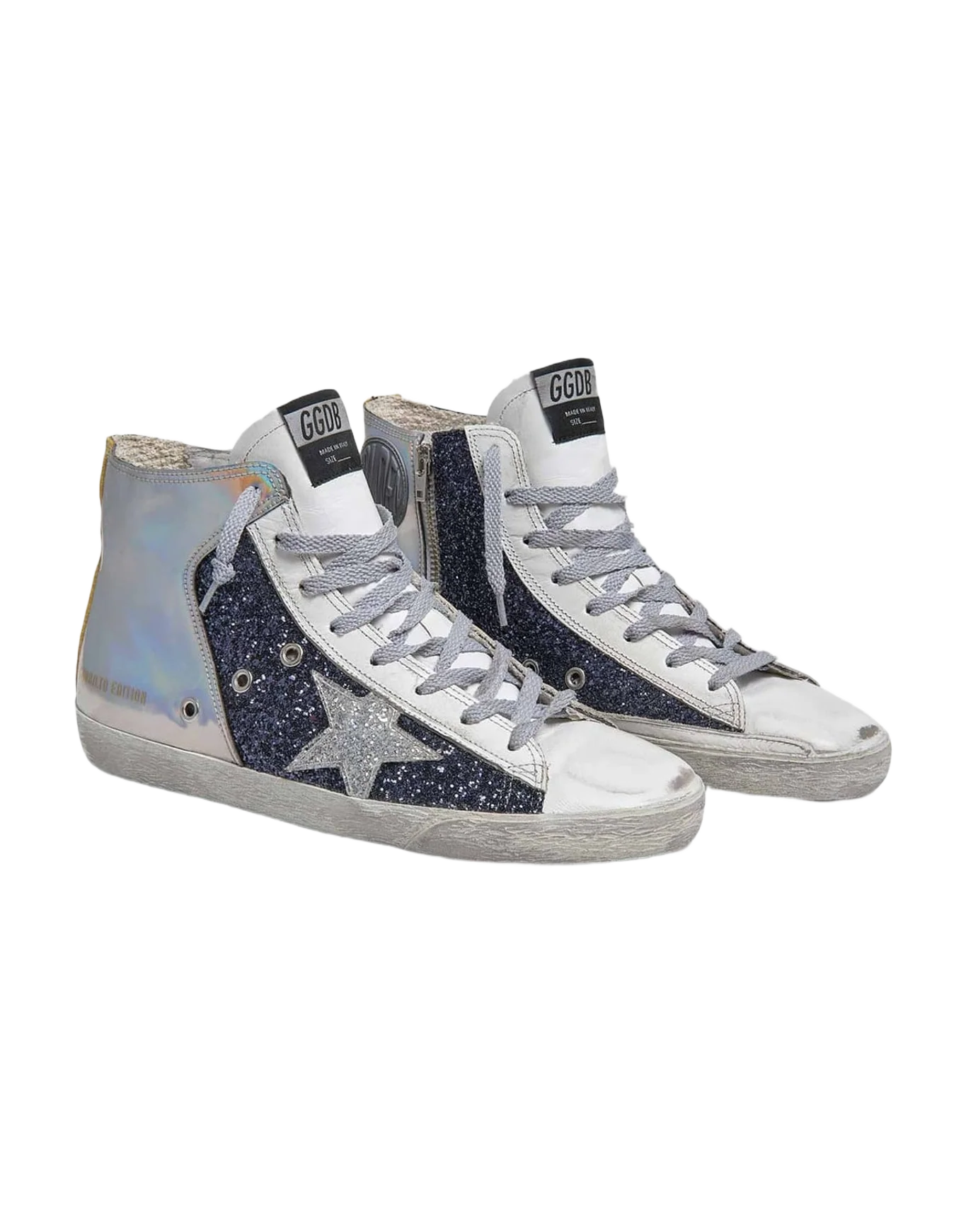Women | Lab Limited Edition Francy Holographic Sneakers with Glitter