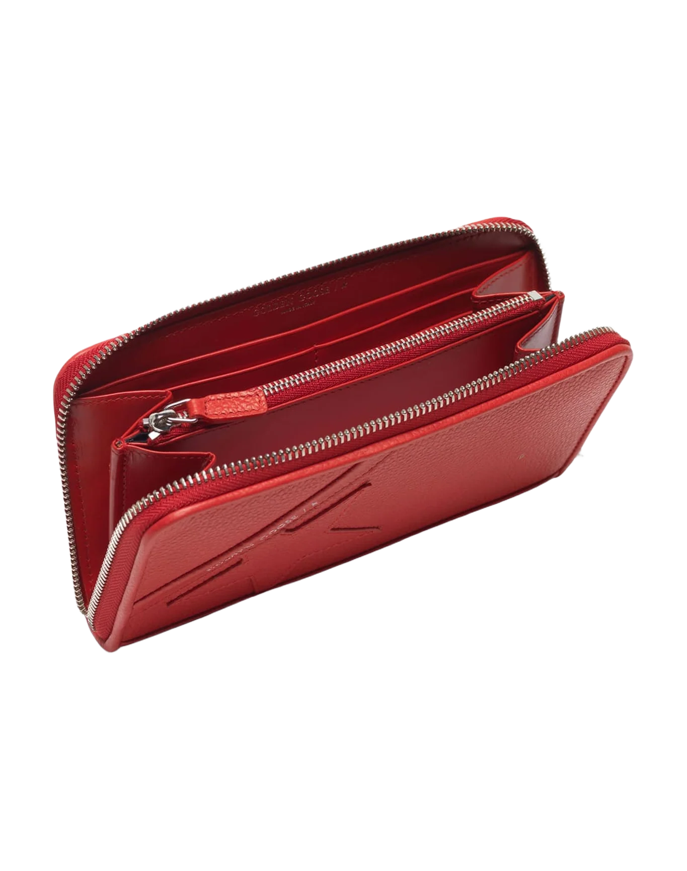 Women | Large Red Star Wallet | Red - Image 6