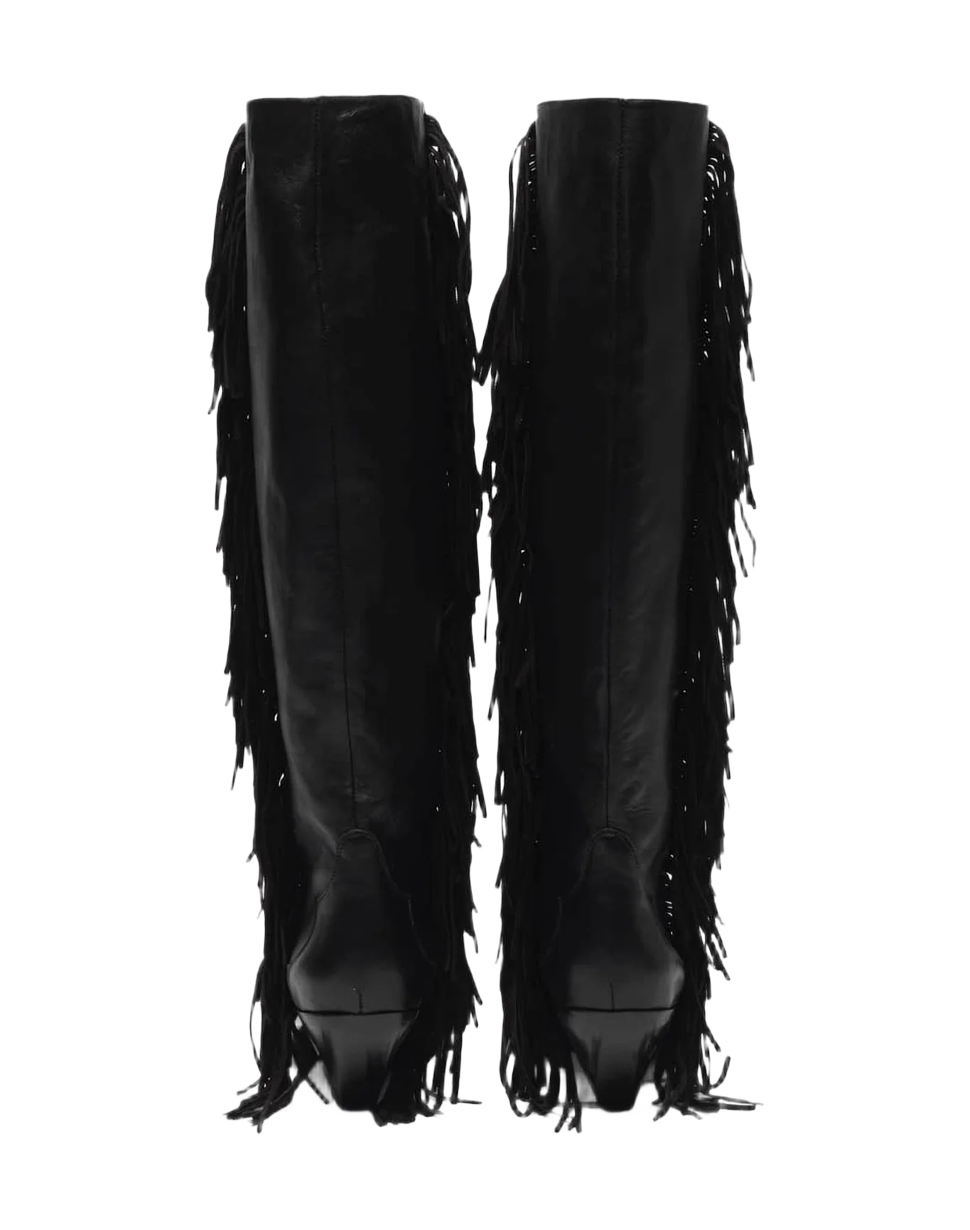 Women | Levriero Ankle Boots Suede Leather with Fringes (V1) - Image 5