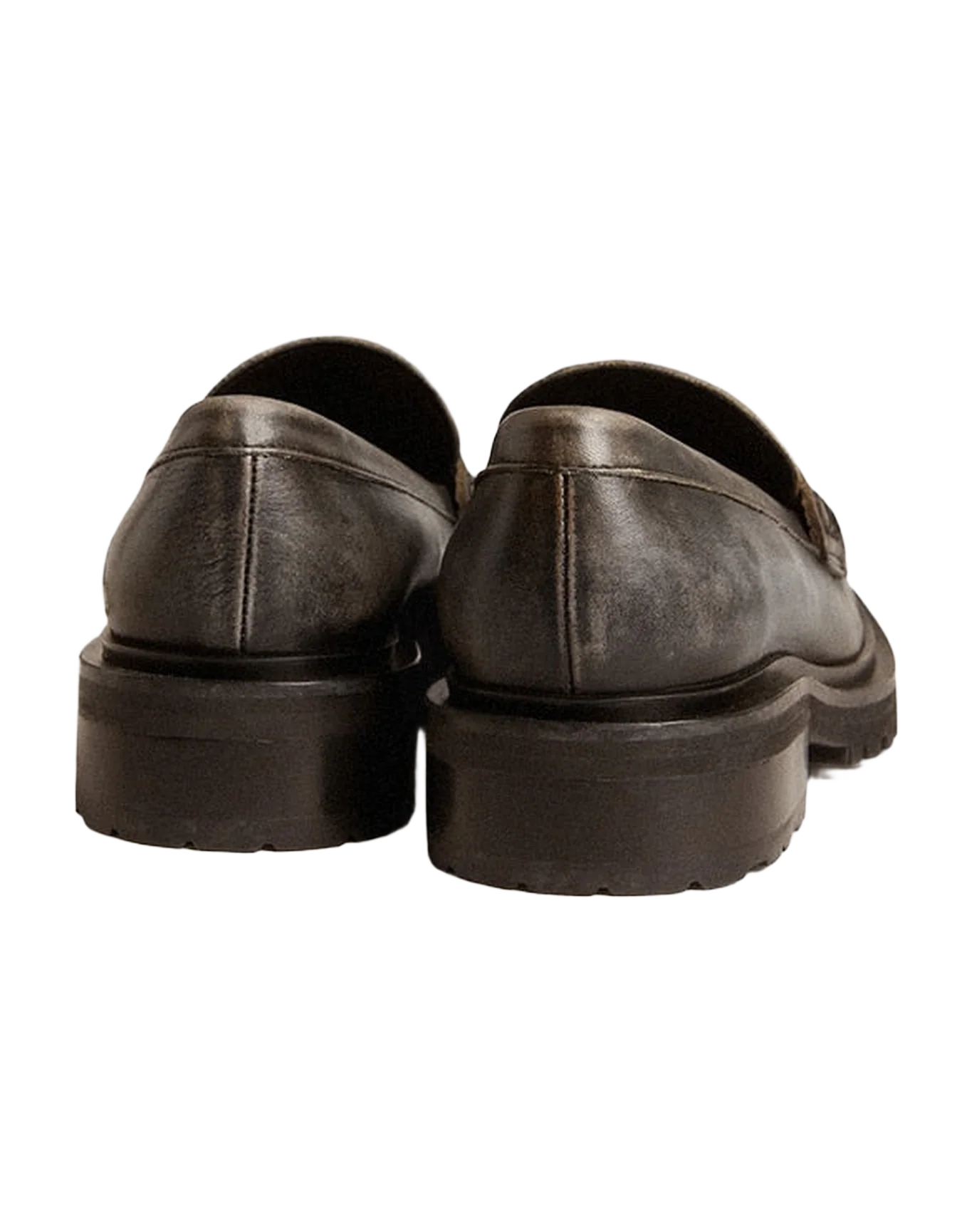 Women | Loafer Black Leather | Black - Image 3