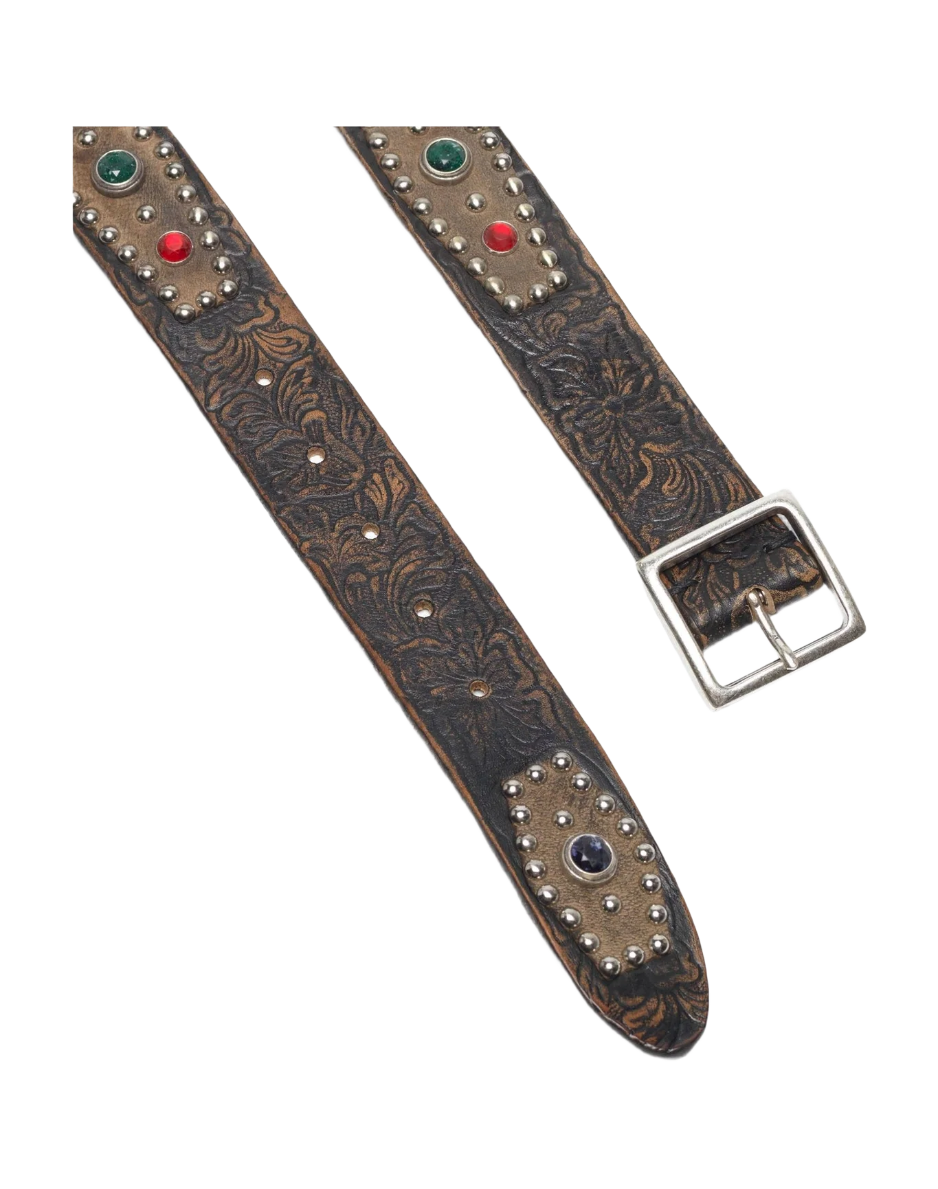 Women | Loretto Leather Belt with Decorative Studs