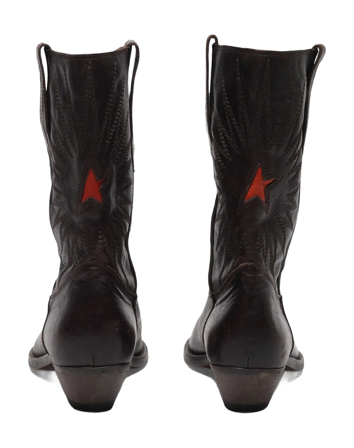 Women | Low Wish Star Boots Leather with GGDB Star - Image 4