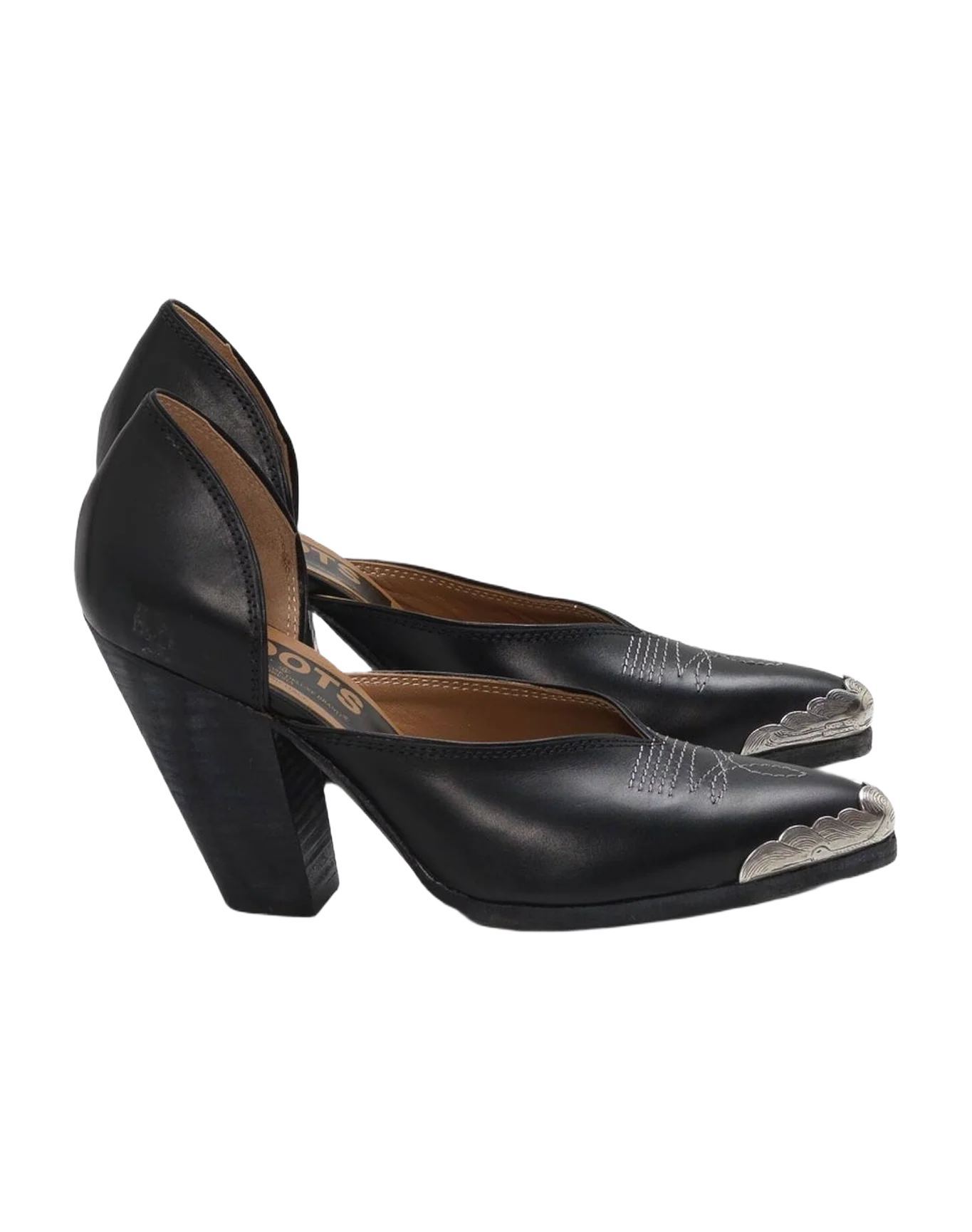 Women | Marfa Pumps Made Of Leather with Metal Toecap