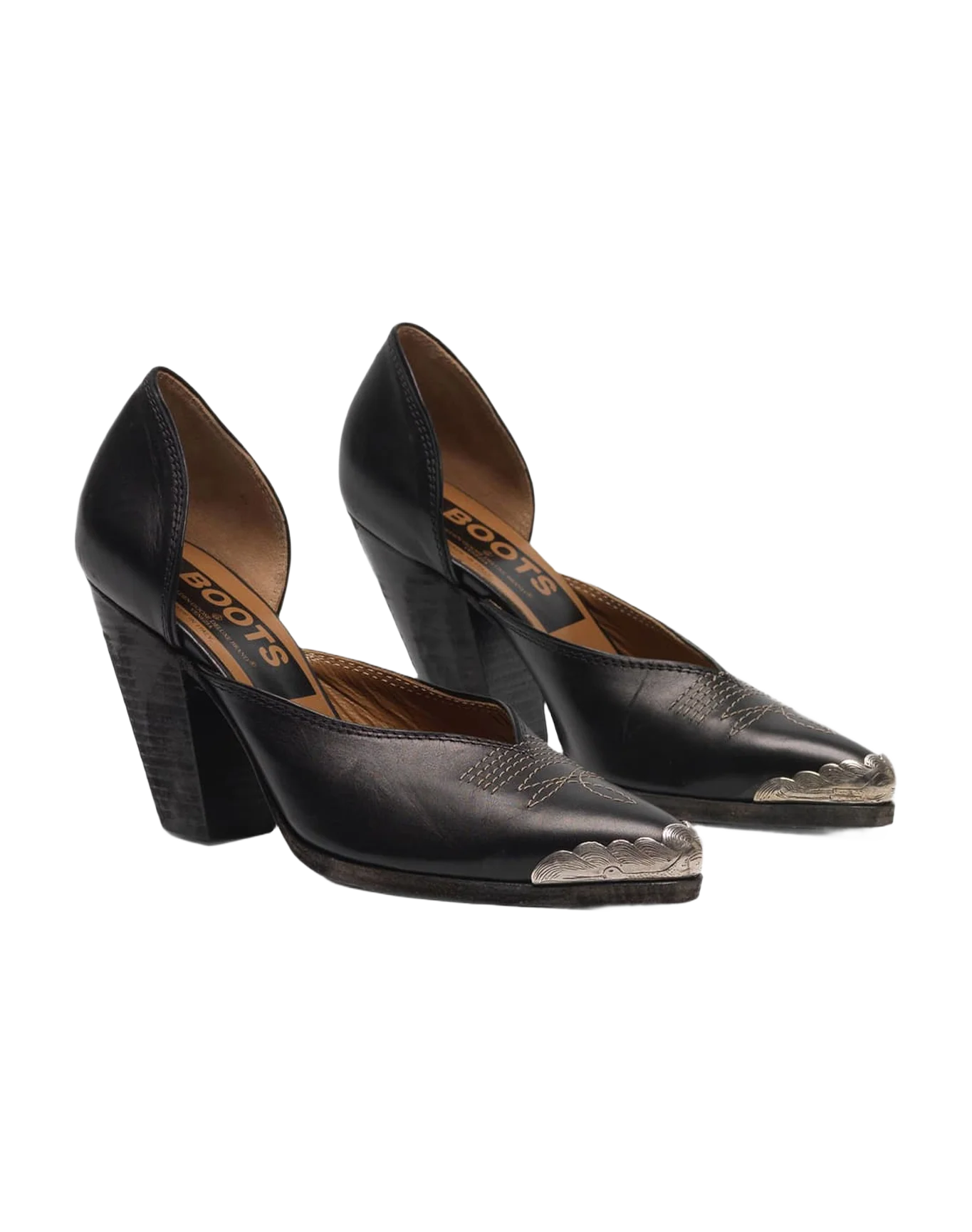 Women | Marfa Pumps Made Of Leather with Metal Toecap - Image 5