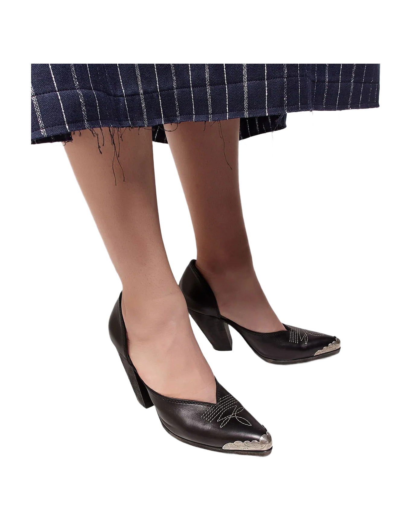 Women | Marfa Pumps Made Of Leather with Metal Toecap - Image 6