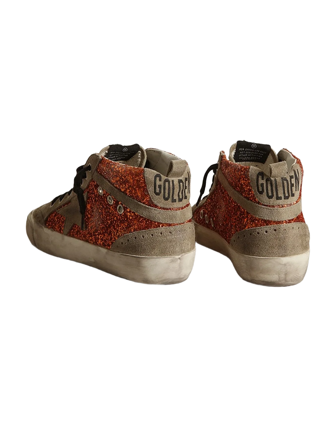 Women | Mid Star Cinnamon Glitter with Ice-Gray Suede Star & Flash | Cinnamon x Ice - Image 3