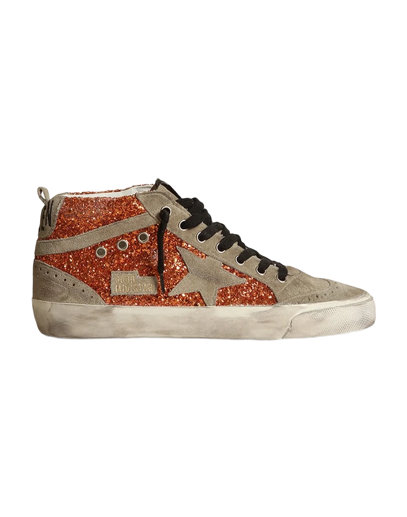 Women | Mid Star Cinnamon Glitter with Ice-Gray Suede Star & Flash | Cinnamon x Ice - Image 4