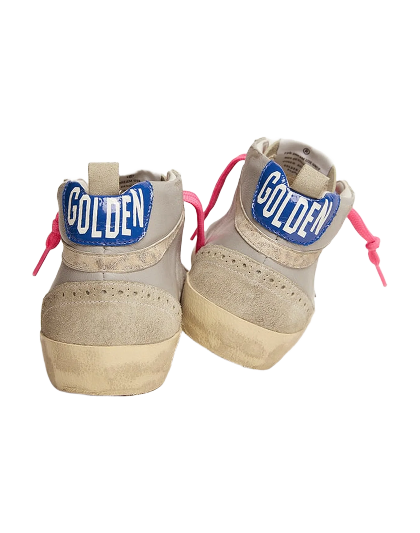 Women | Mid Star Grey Leather with Silver Glitter Star | Light Grey x Ice x Silver x Beige Light Brown Black x Blue - Image 4