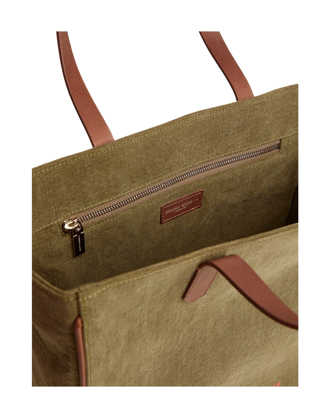 Women | Military Green California North-South Bag - Image 3
