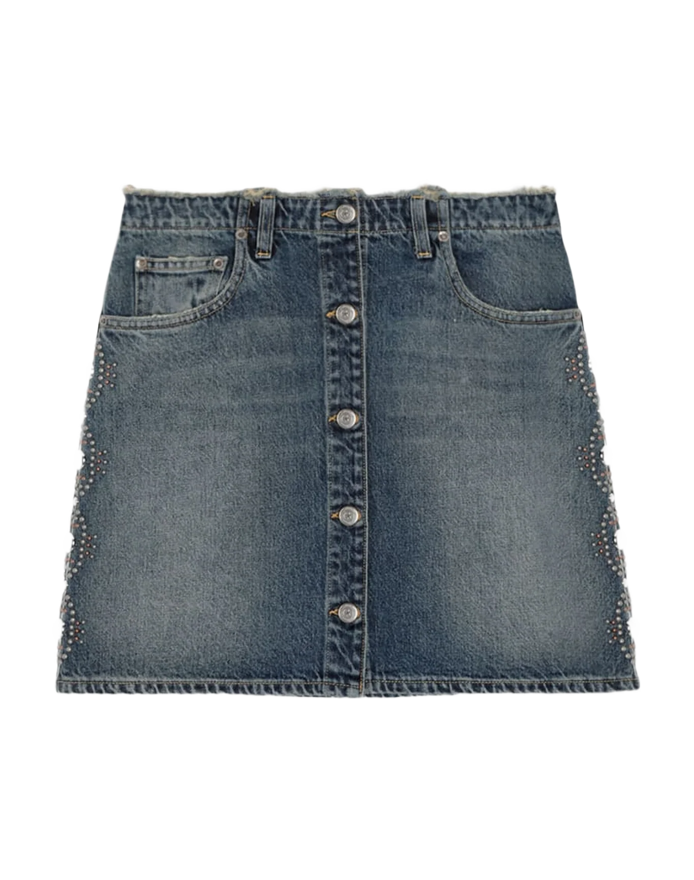 Women | Mini Sadie Skirt Oil Wash - Image 4