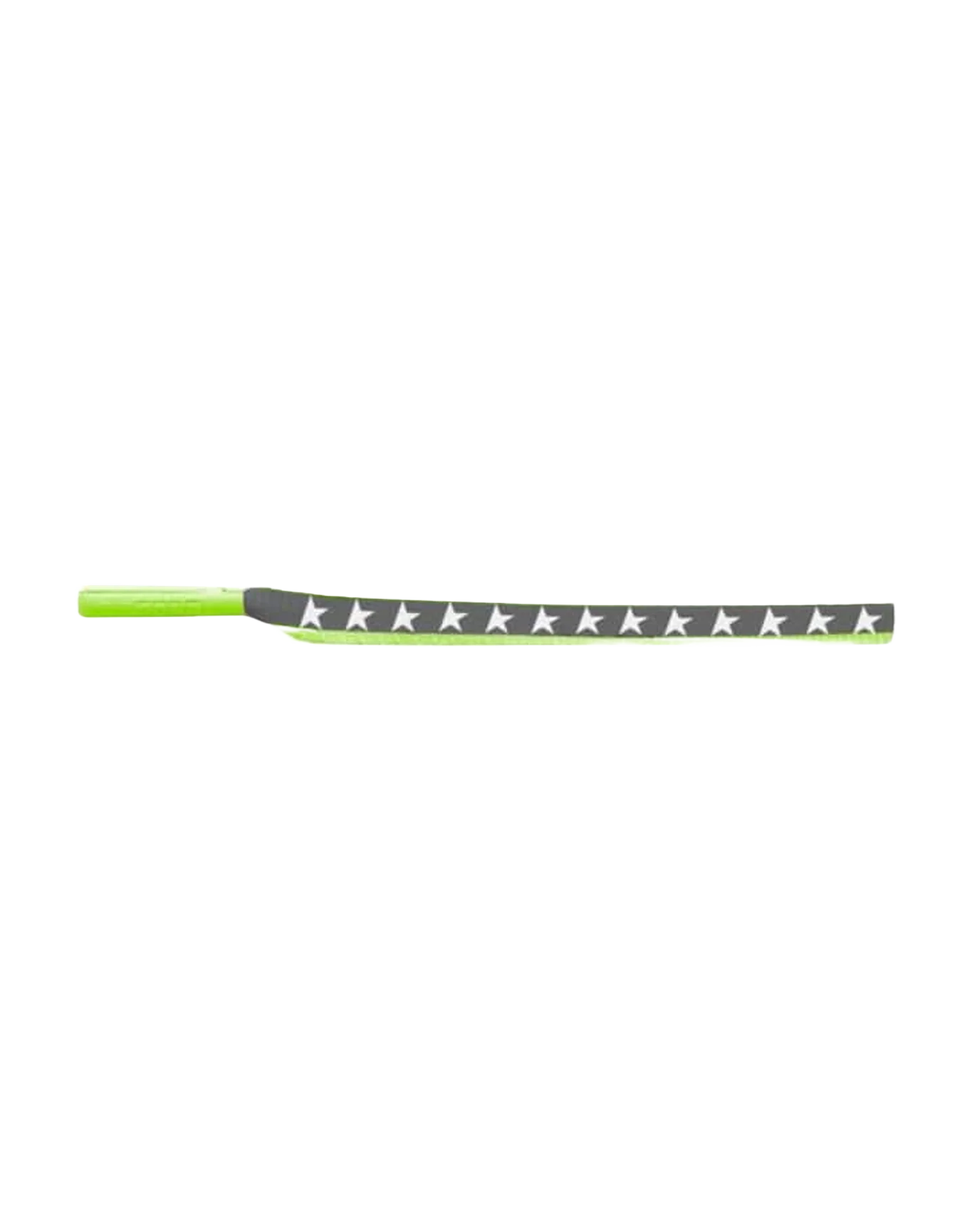 Women | Neon Green Reflective Laces with Stars - Image 5