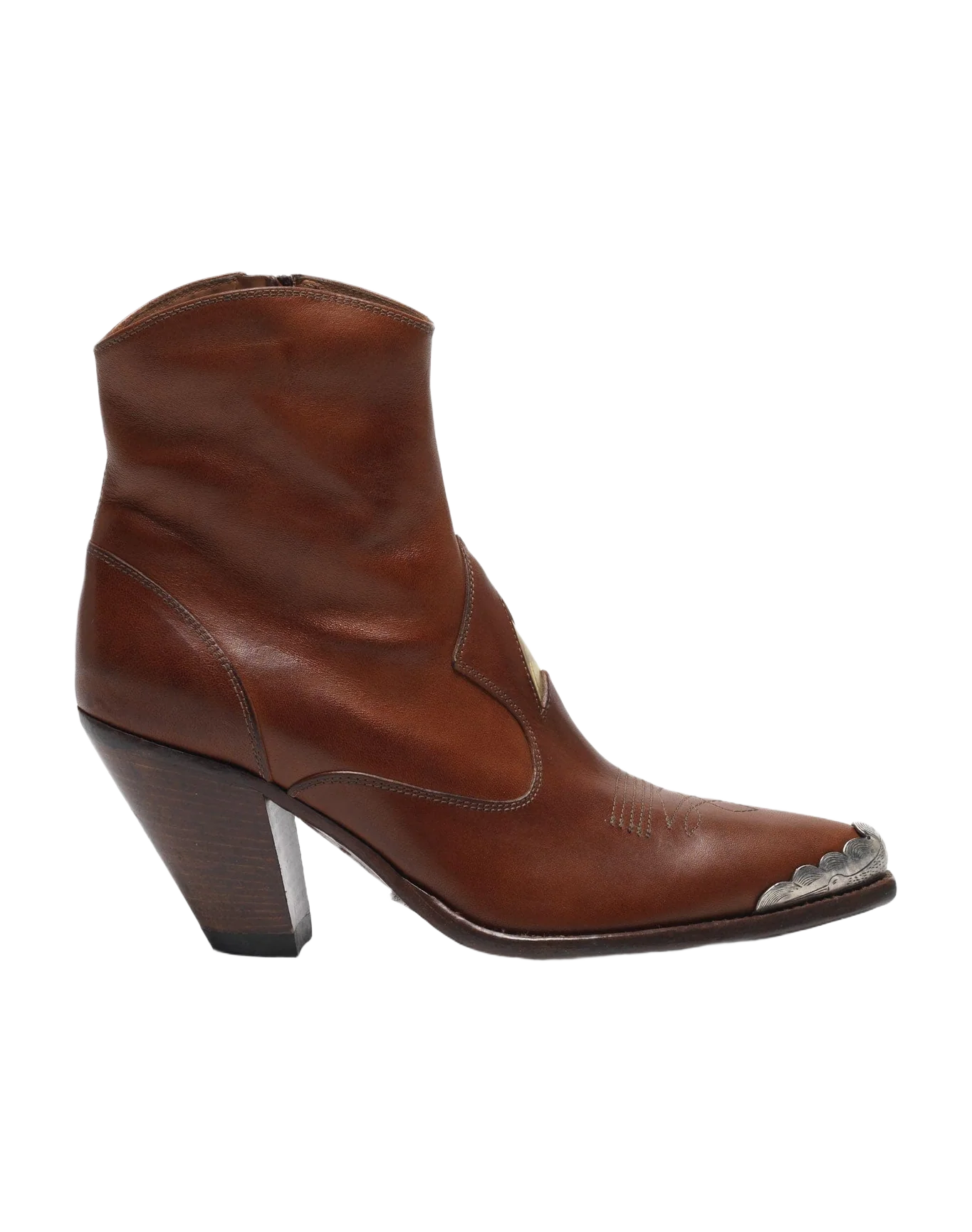 Women | Nora Leather Ankle Boots - Image 2