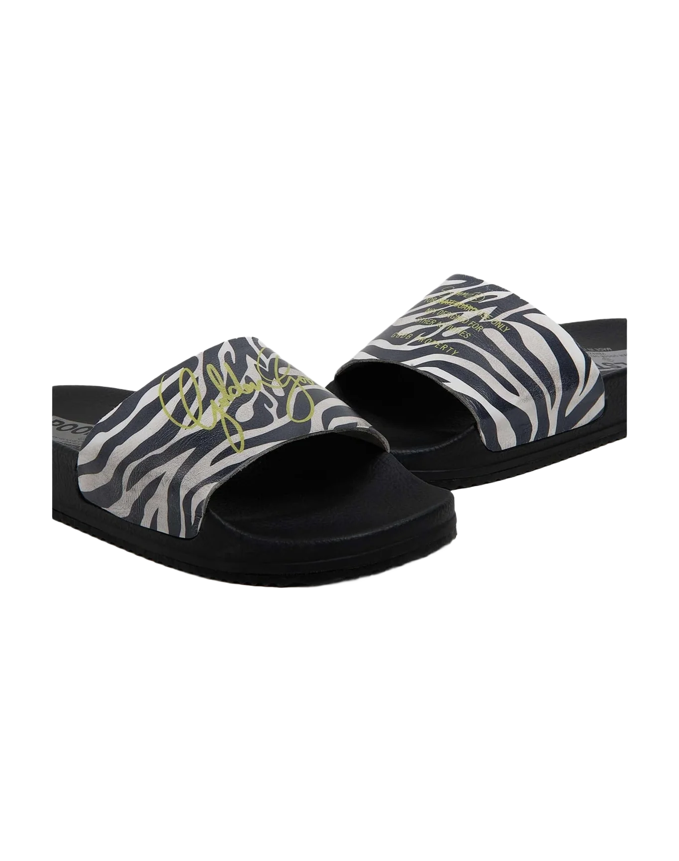Women | Poolstars with Zebra-Pattern Strap