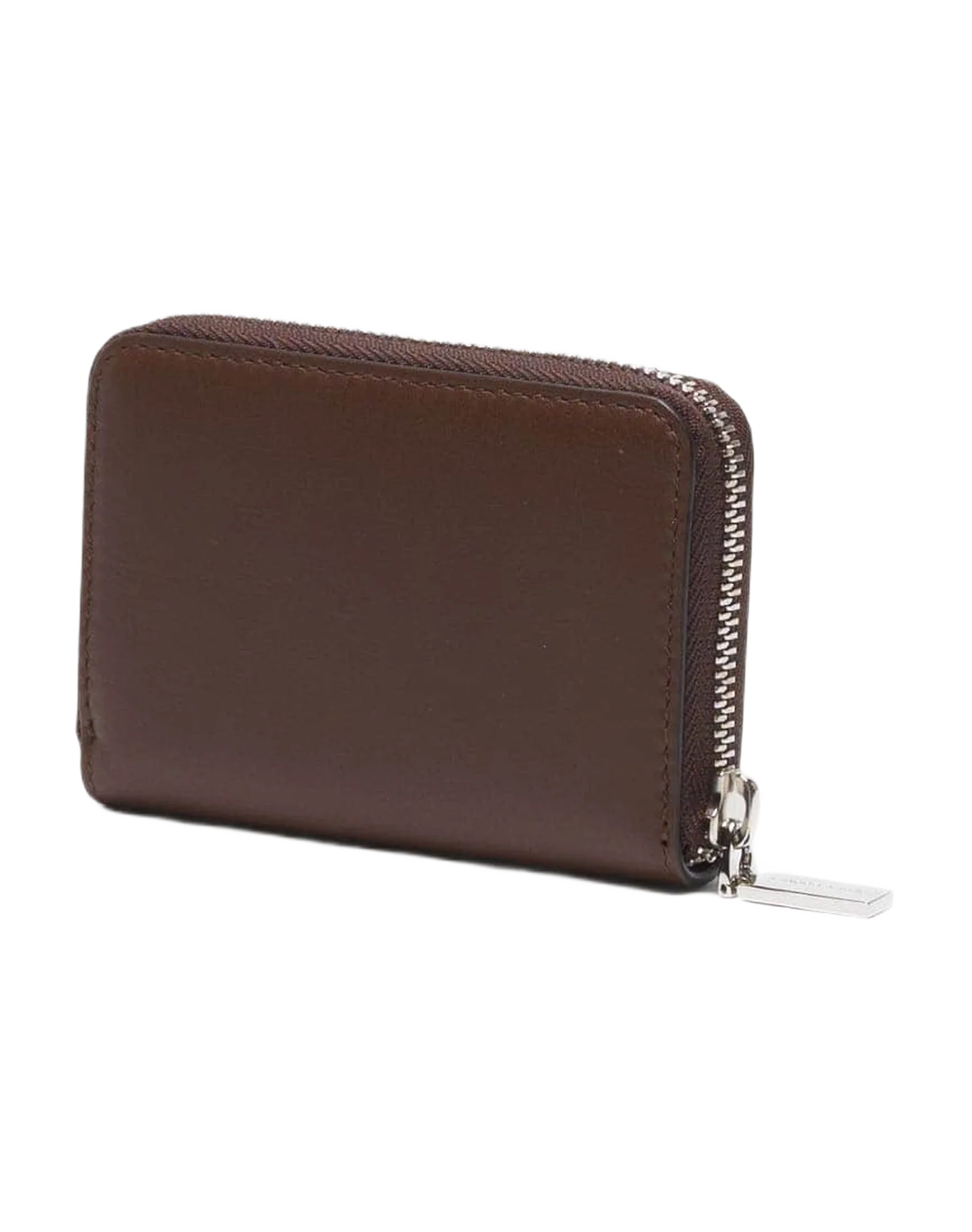 Women | Property Compact Zipped Wallet Brown Smooth - Image 2