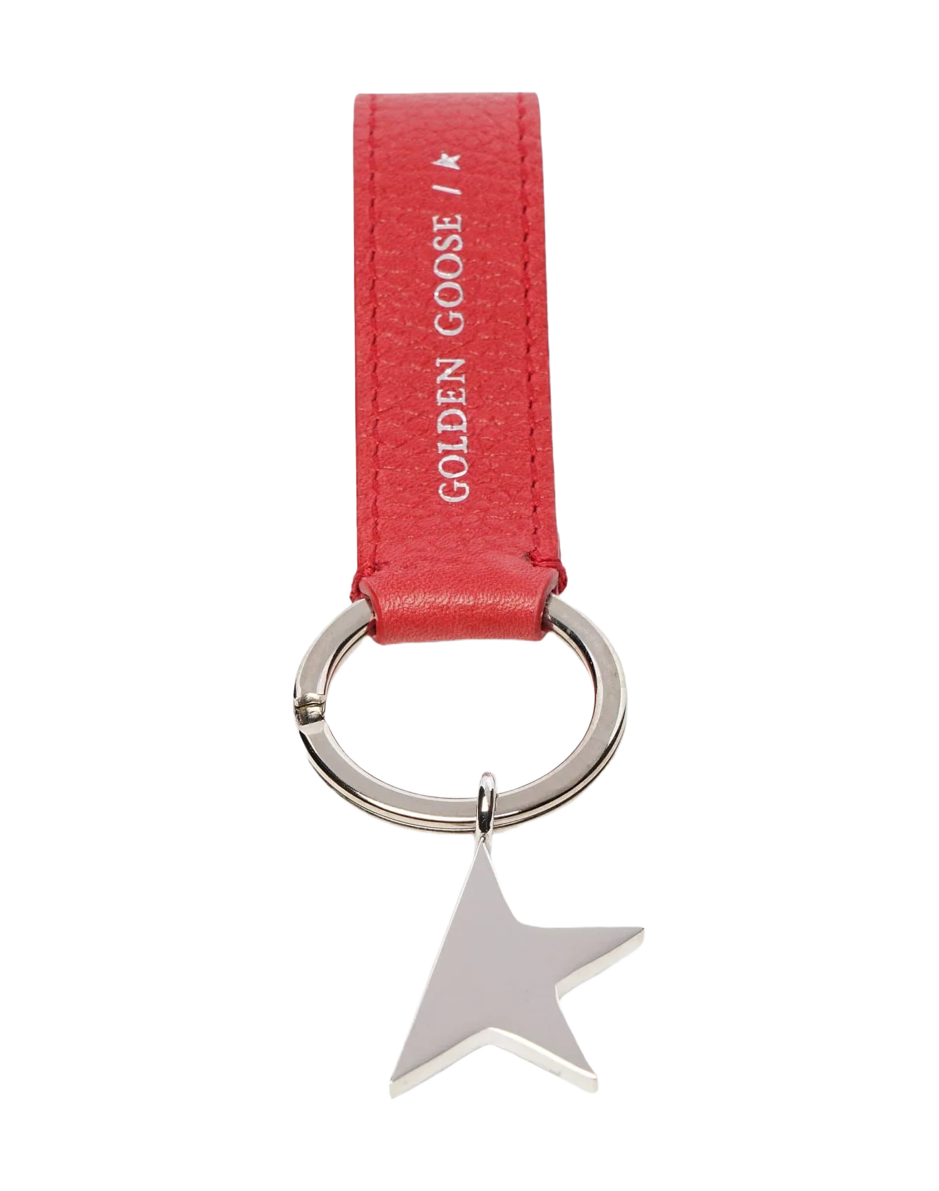 Women | Red Star Keyring with Silver Pendant - Image 5