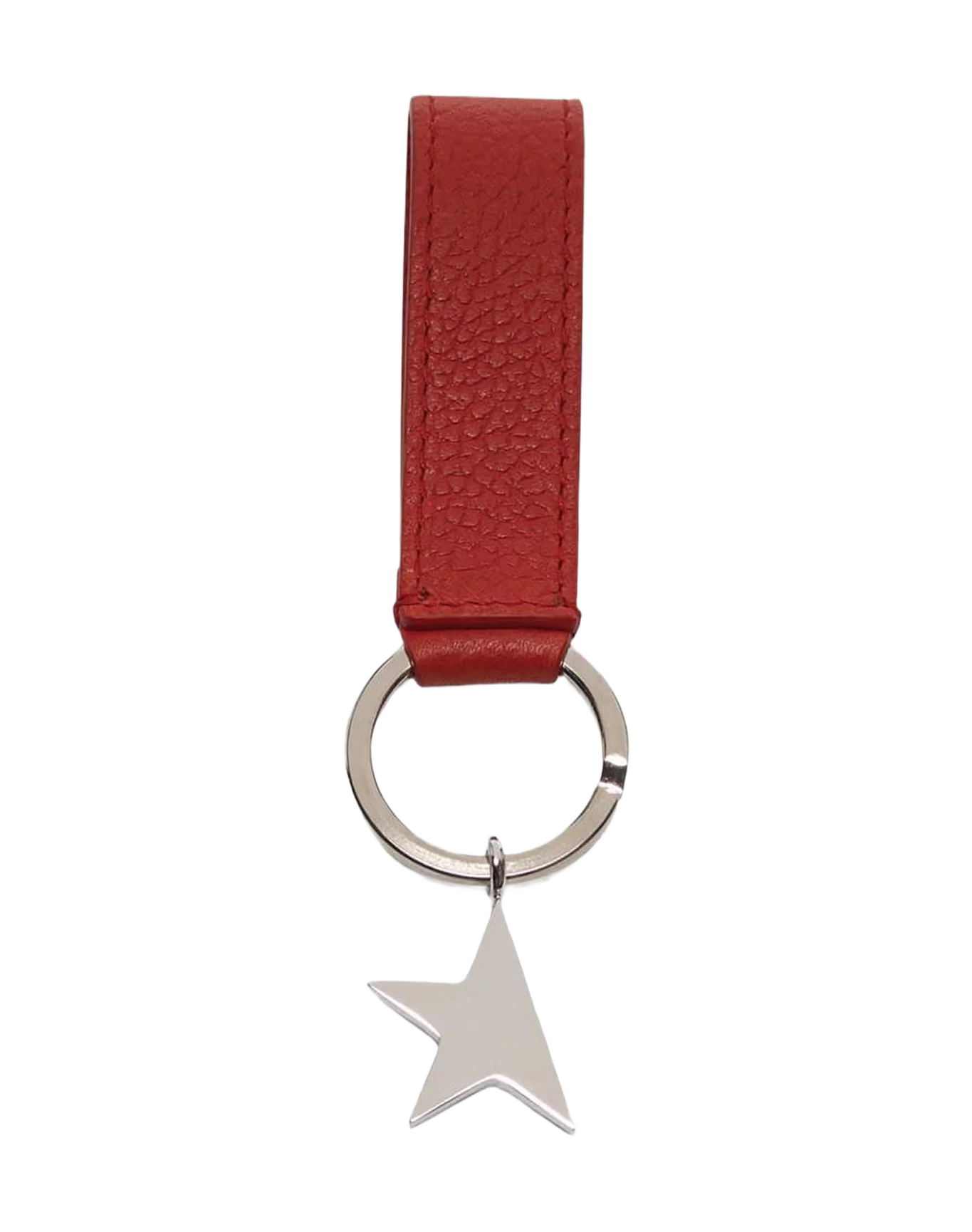 Women | Red Star Keyring with Silver Pendant - Image 6