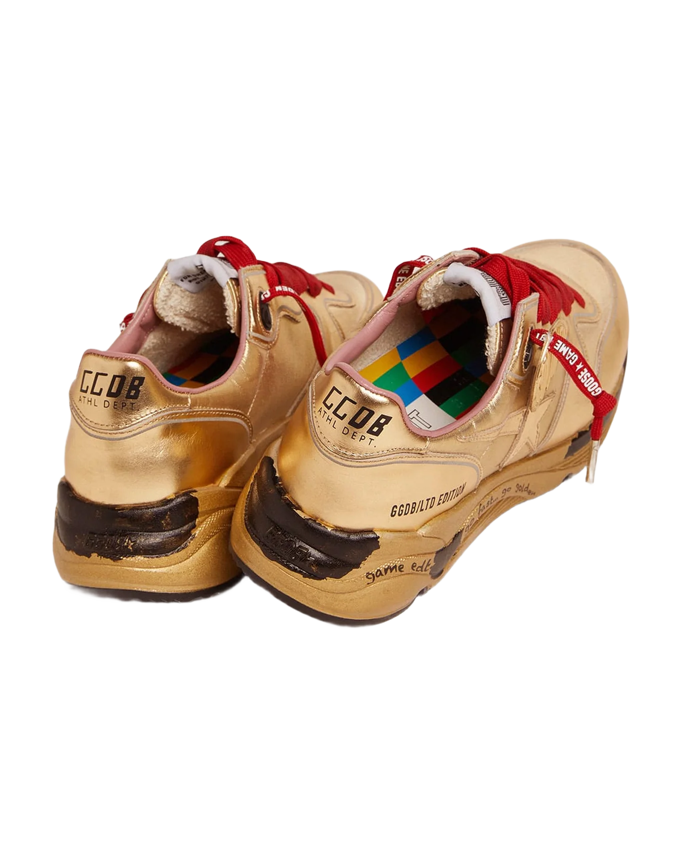 Women | Running Sole Game Edt Capsule Collection Sneakers Gold Lurex | Gold - Image 2