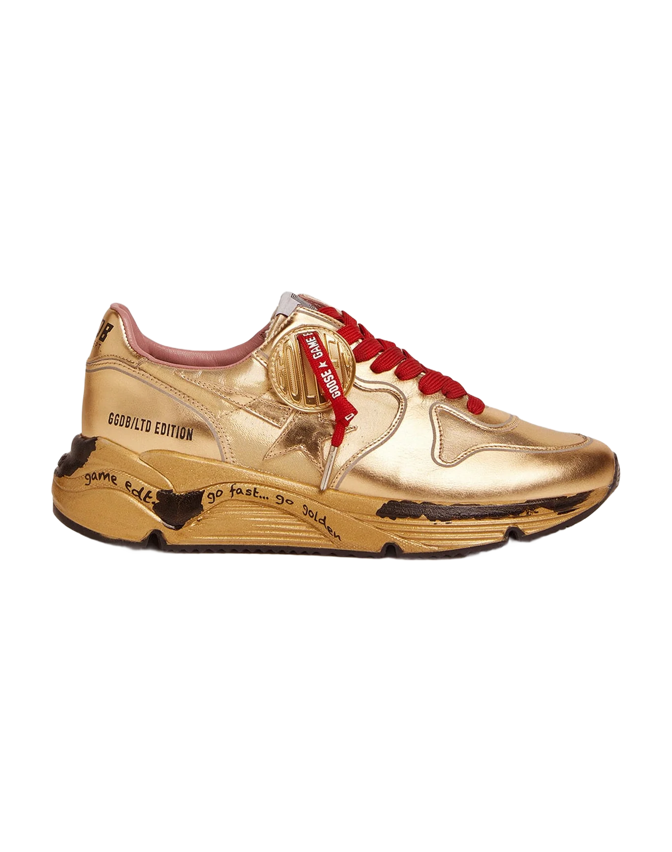 Women | Running Sole Game Edt Capsule Collection Sneakers Gold Lurex | Gold - Image 4