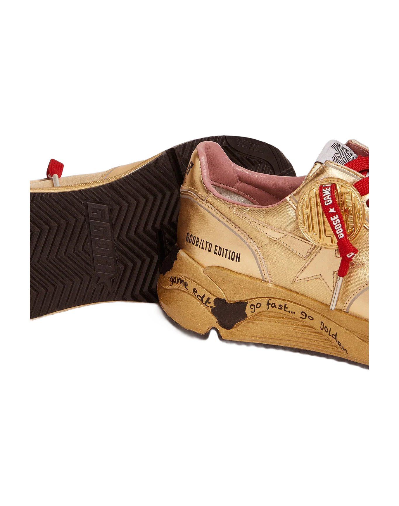Women | Running Sole Game Edt Capsule Collection Sneakers Gold Lurex | Gold - Image 6