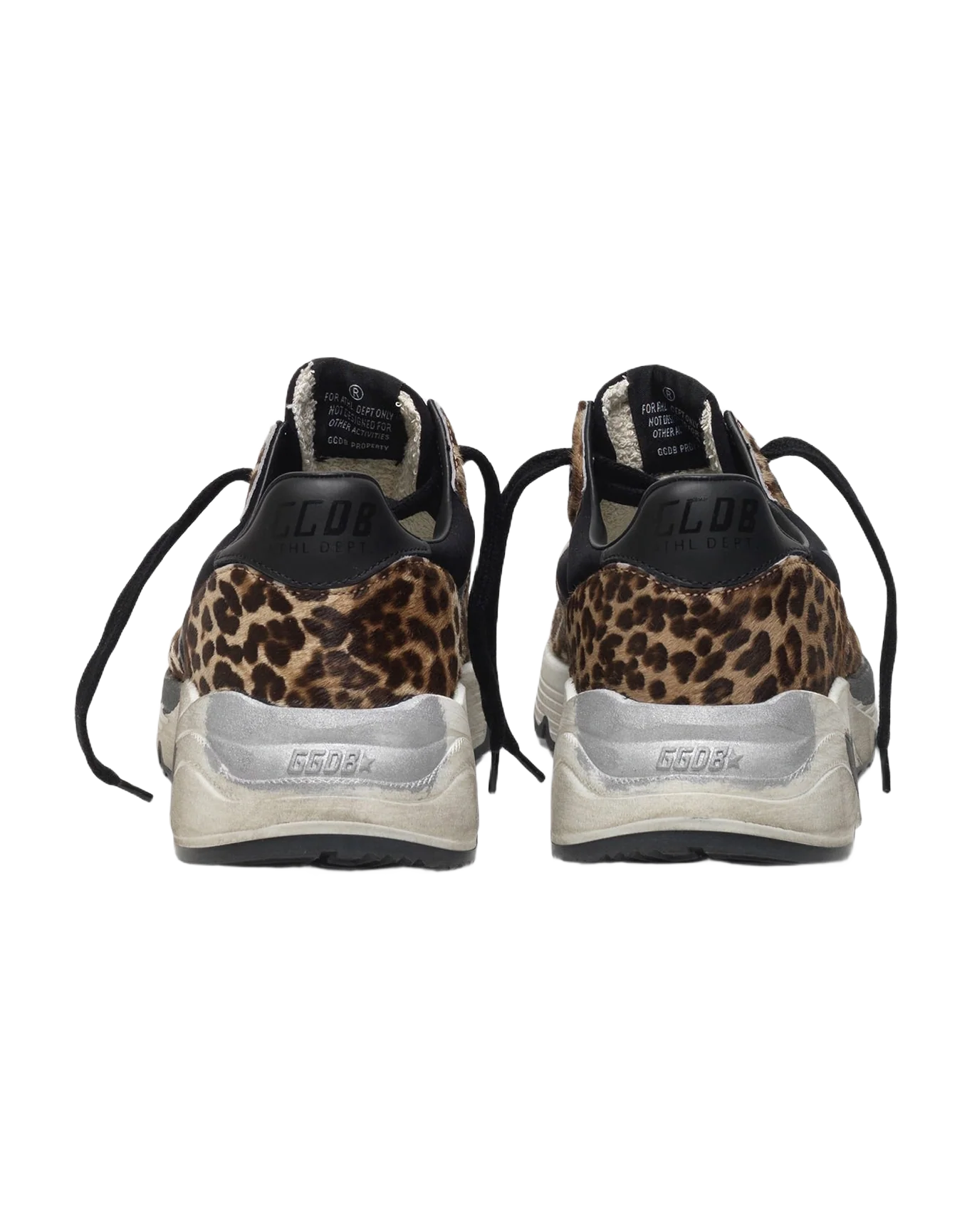 Women | Running Sole Sneakers Leopard-Print Pony Skin - Image 5