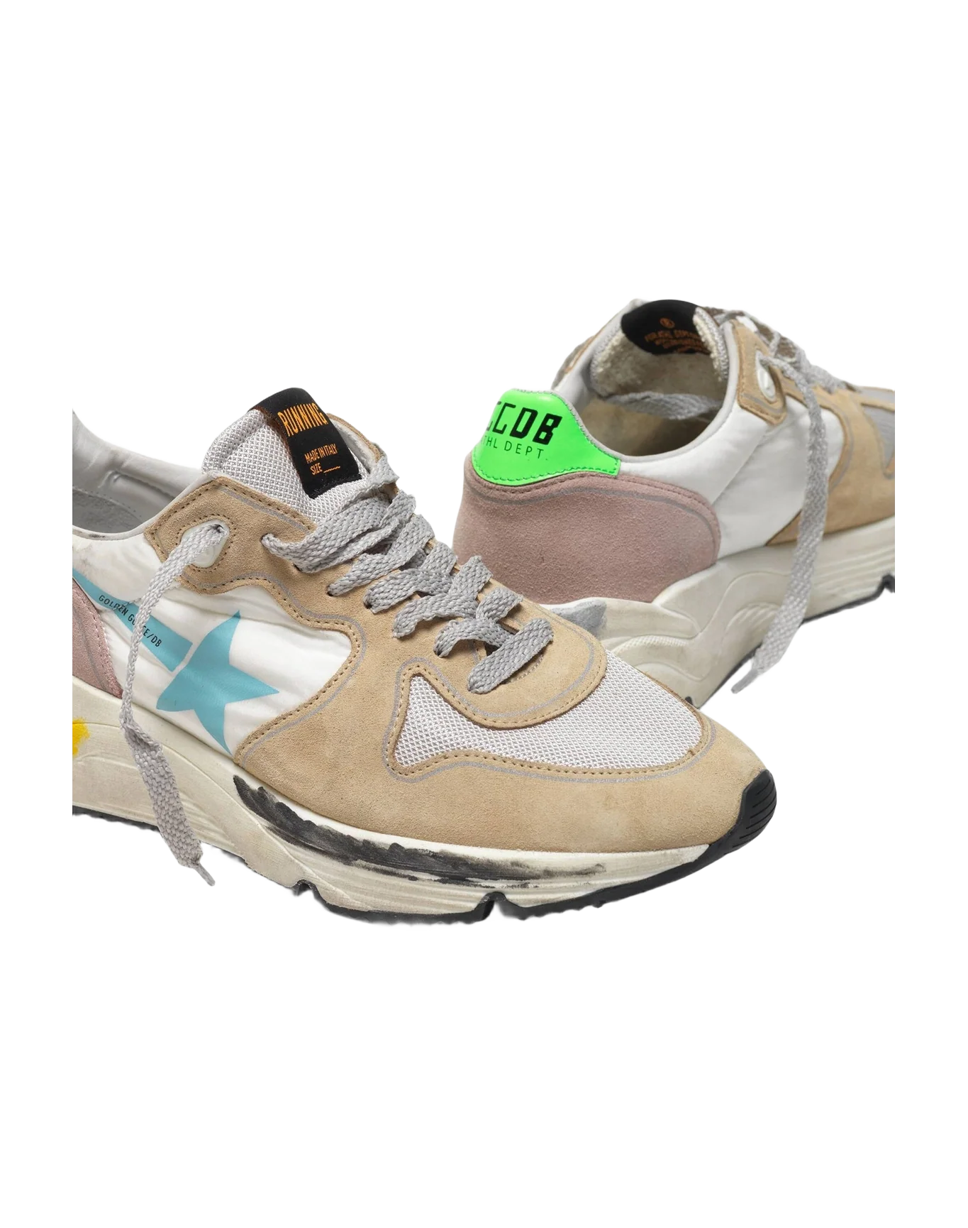 Women | Running Sole Sneakers with Contrast Colours