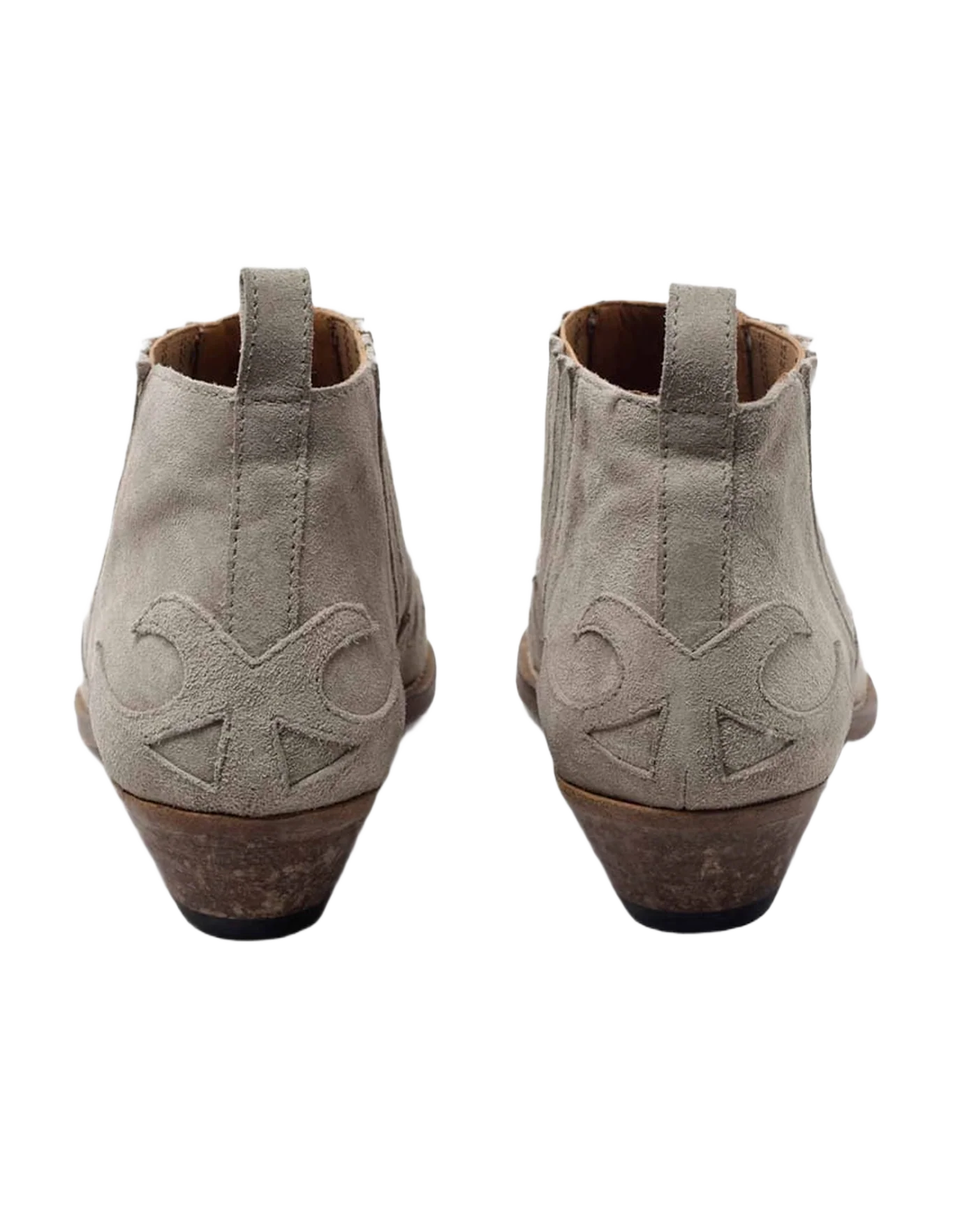 Women | Santiago Low Ankle Boots Suede Leather - Image 2