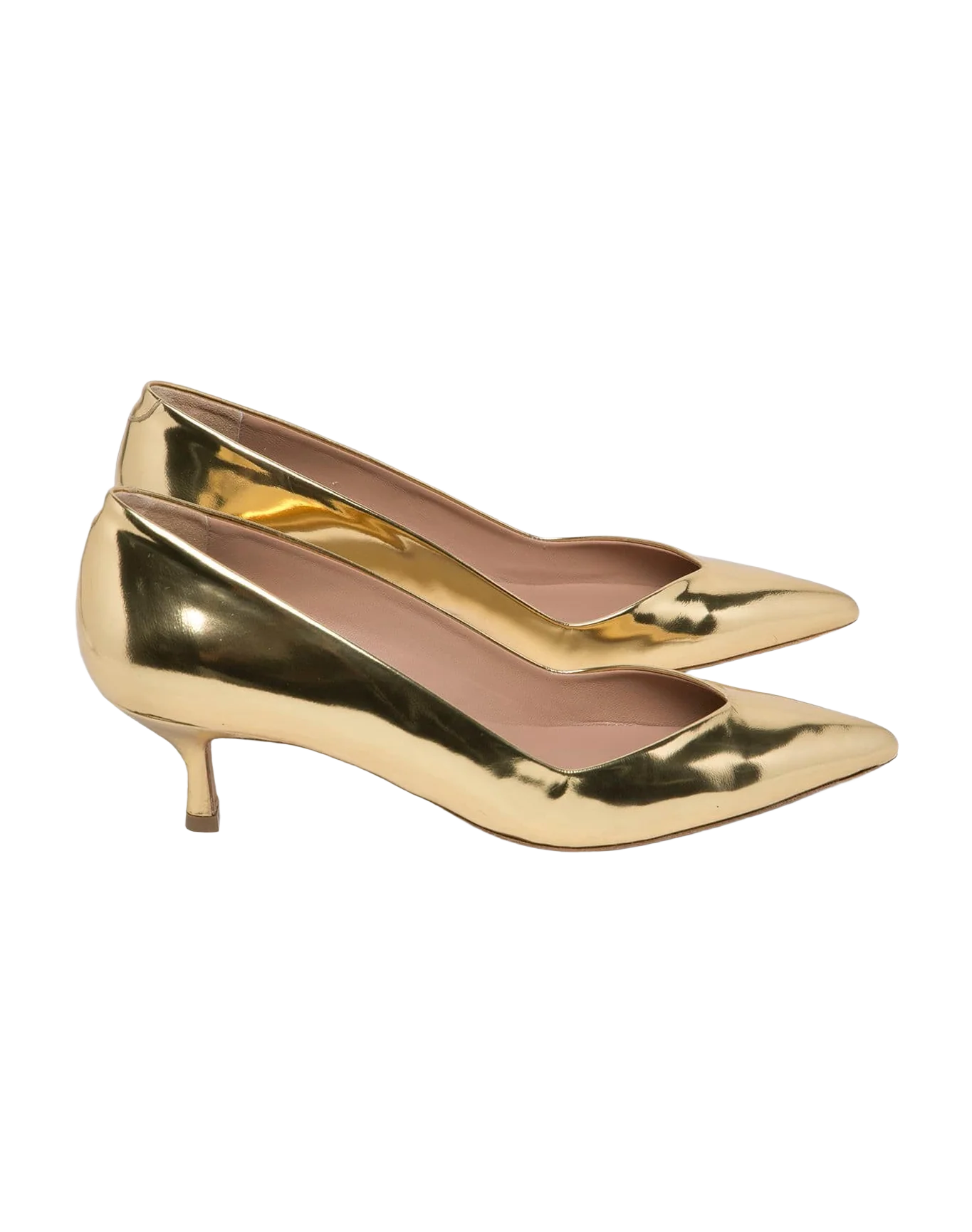Women | Shoes Valerie Gold Laminated Leather - Image 2