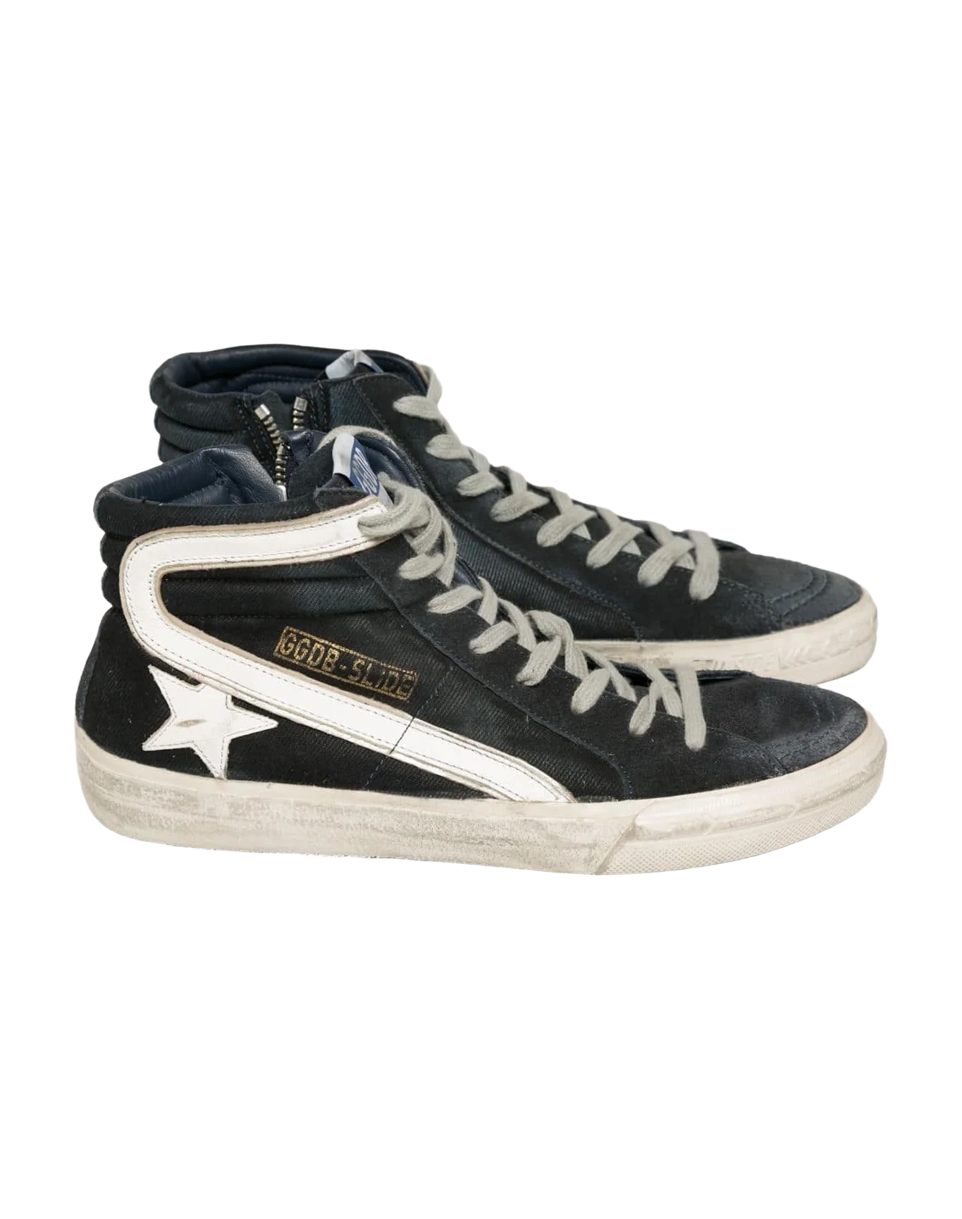 Women | Slide Sneakers Canvas with Contrast Star & Eyelet Threading - Image 5