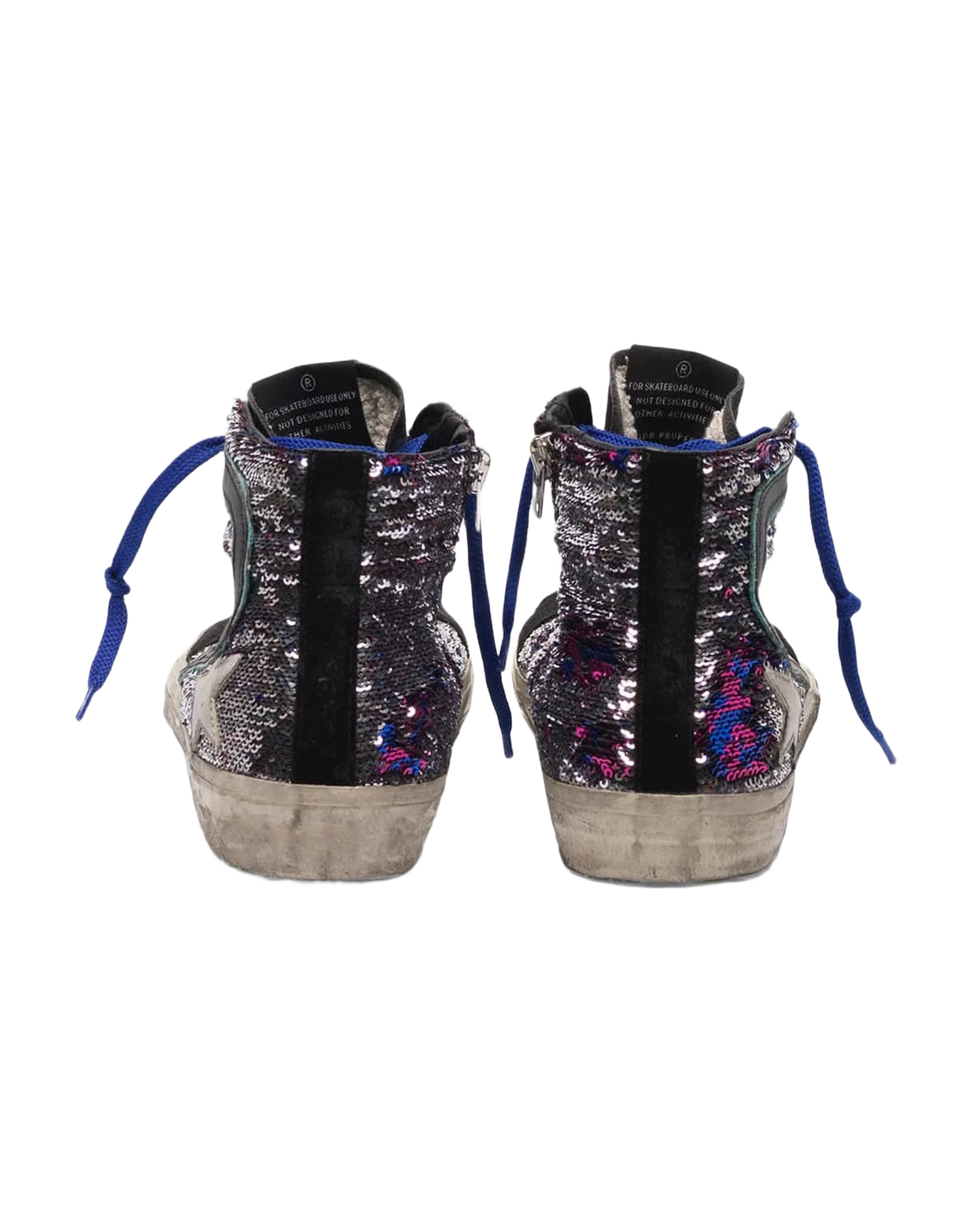 Women | Slide Sneakers Suede & Sequins - Image 6