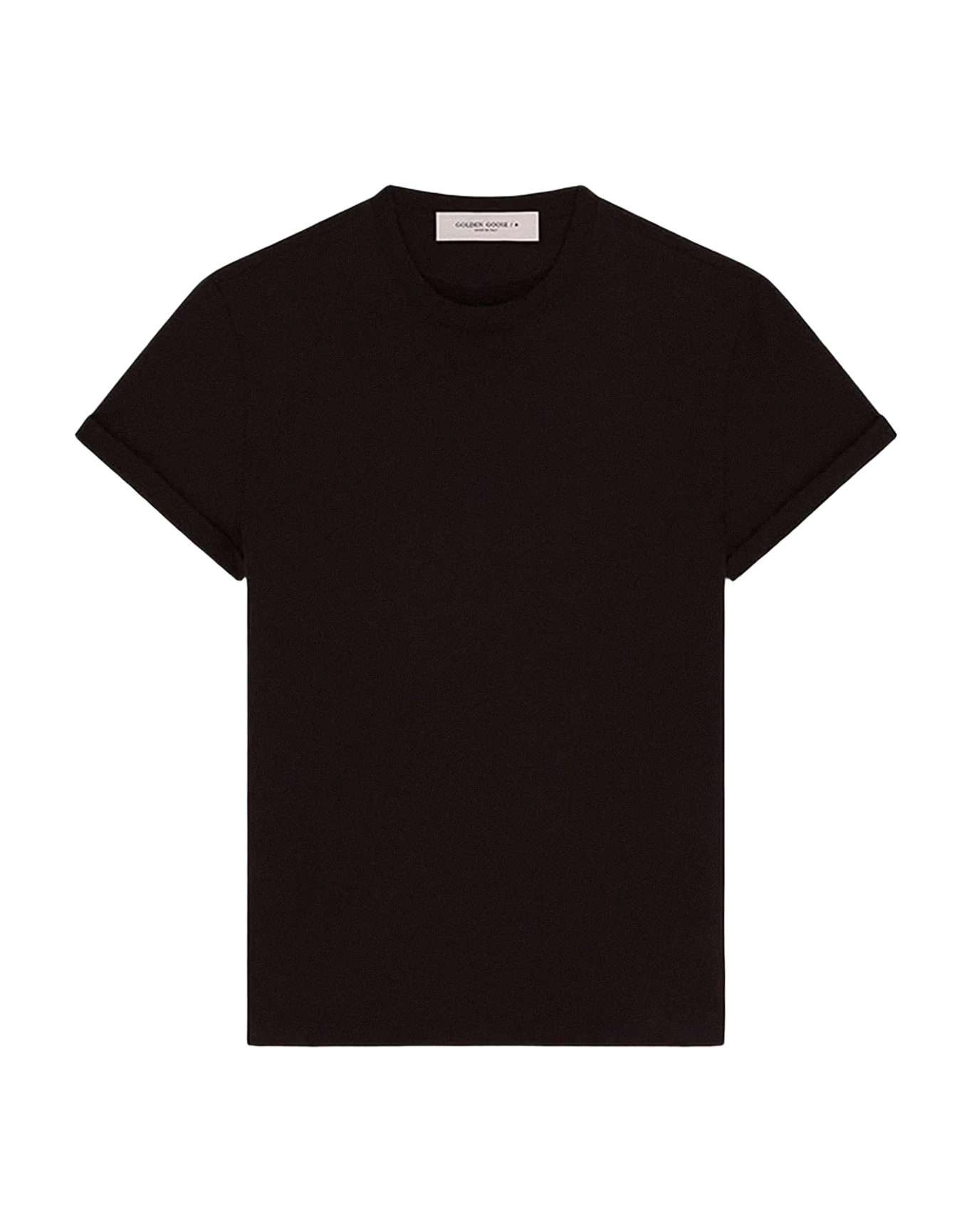 Women | Slim-Fit Distressed T-Shirt Black | Vintage Black