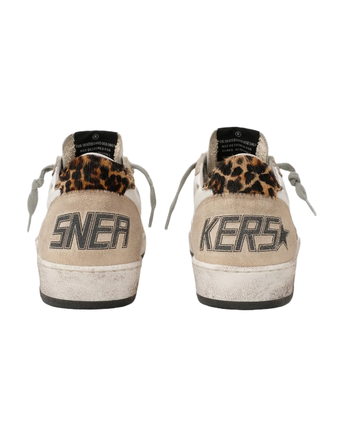 Women | Sneakers Ball Star Col A75 Pearl Suede-Horsy-Silver - Image 4
