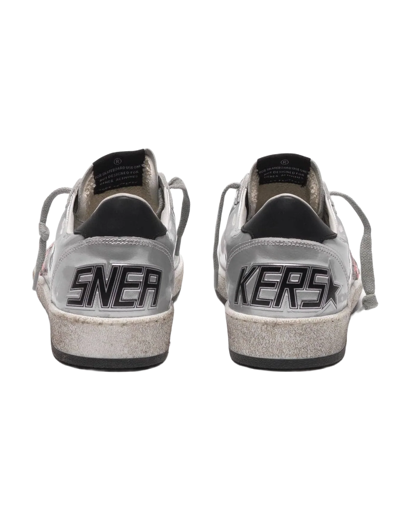 Women | Sneakers Ball Star Silver Metallic Leather