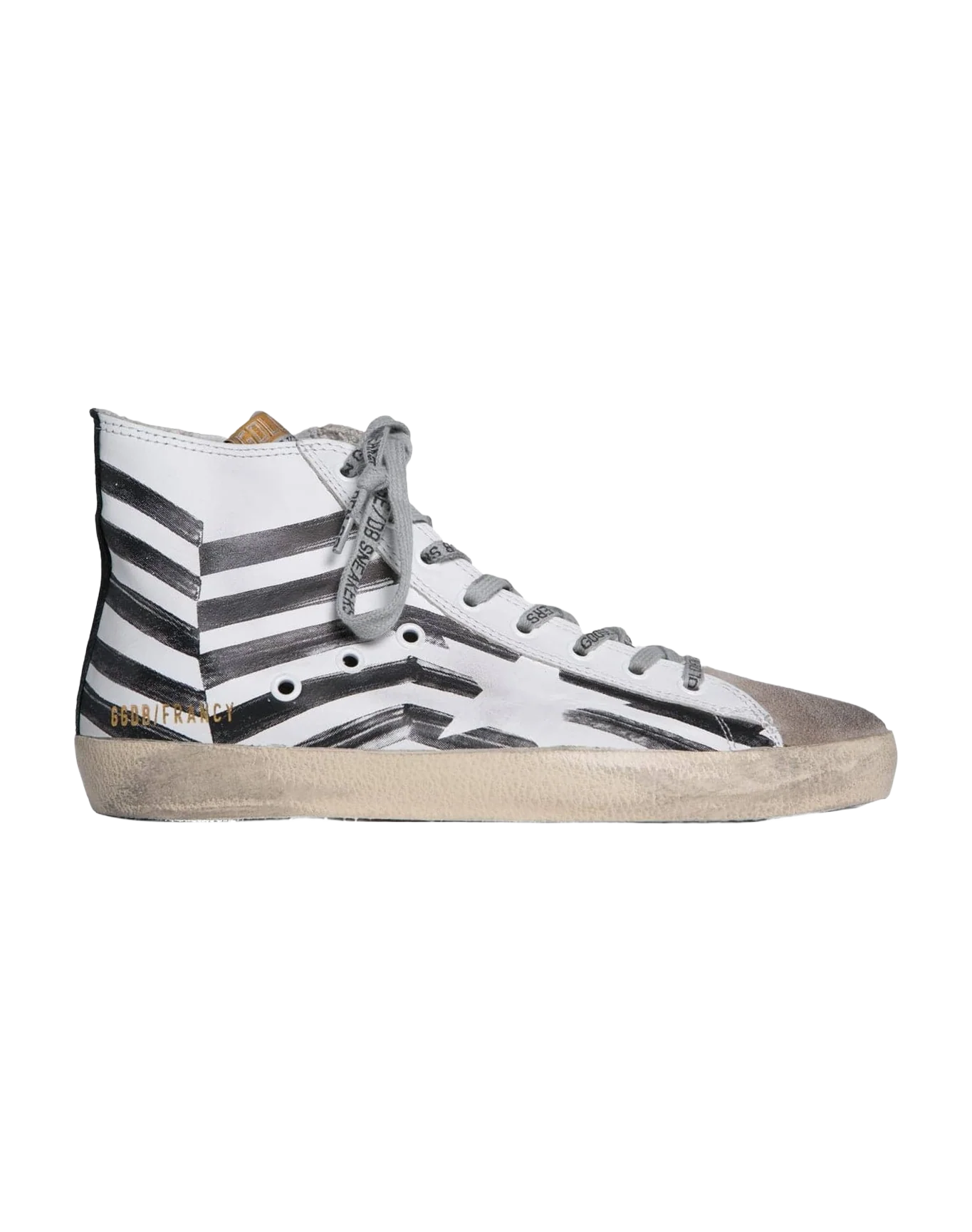 Women | Sneakers Francy White Leather Flag