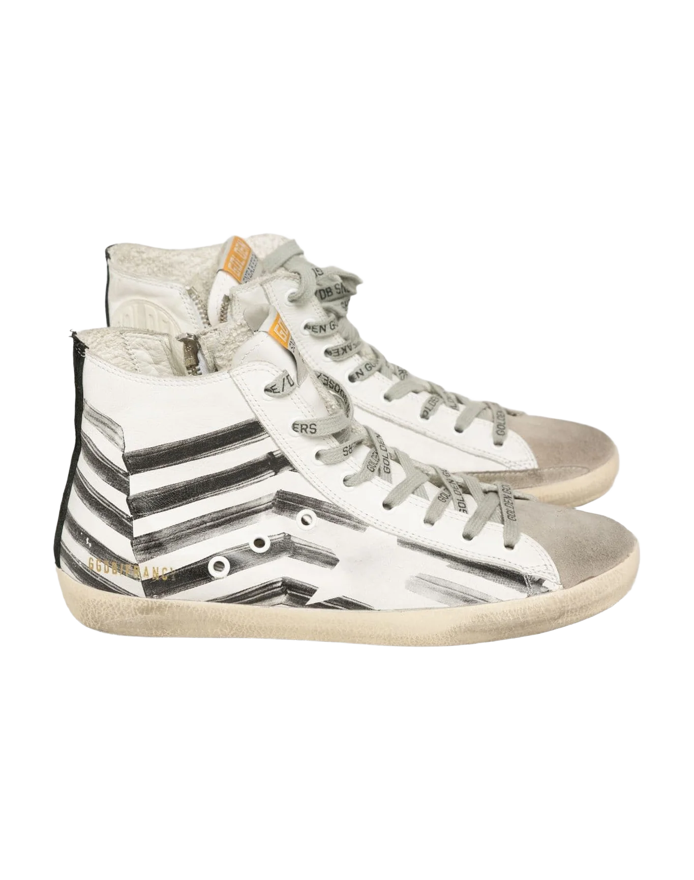 Women | Sneakers Francy White Leather Flag - Image 3