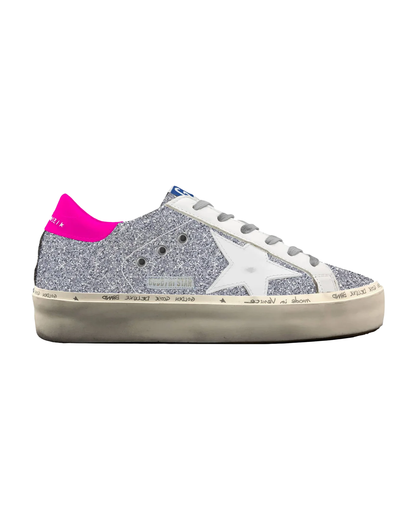 Women | Sneakers Hi Star Silver Glitter-White Star - Image 4