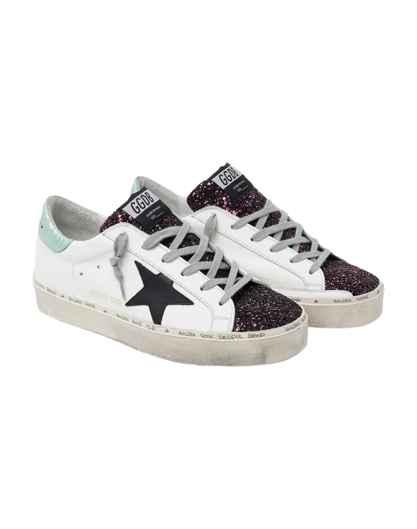 Women | Sneakers Hi Star White Leather-Black Star