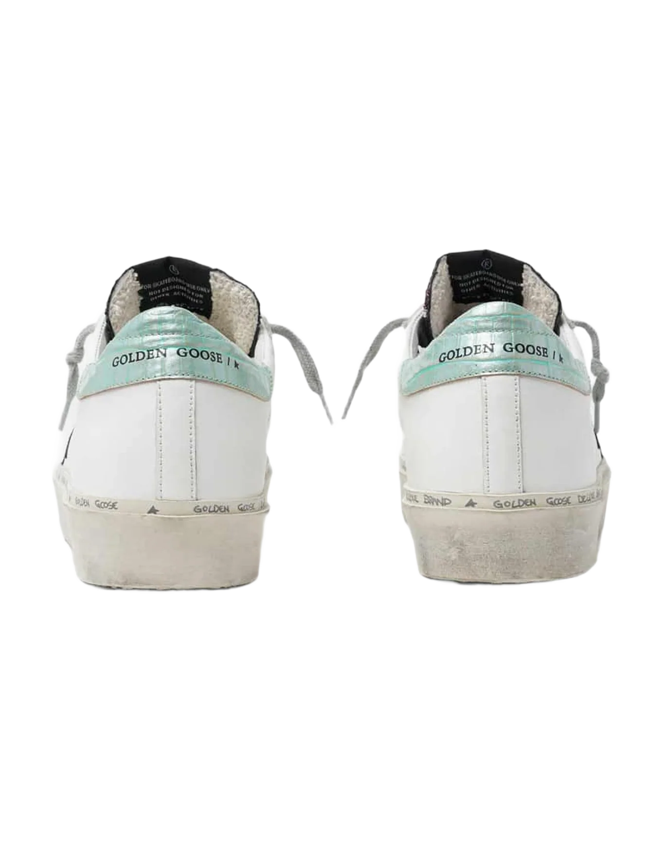 Women | Sneakers Hi Star White Leather-Black Star - Image 6