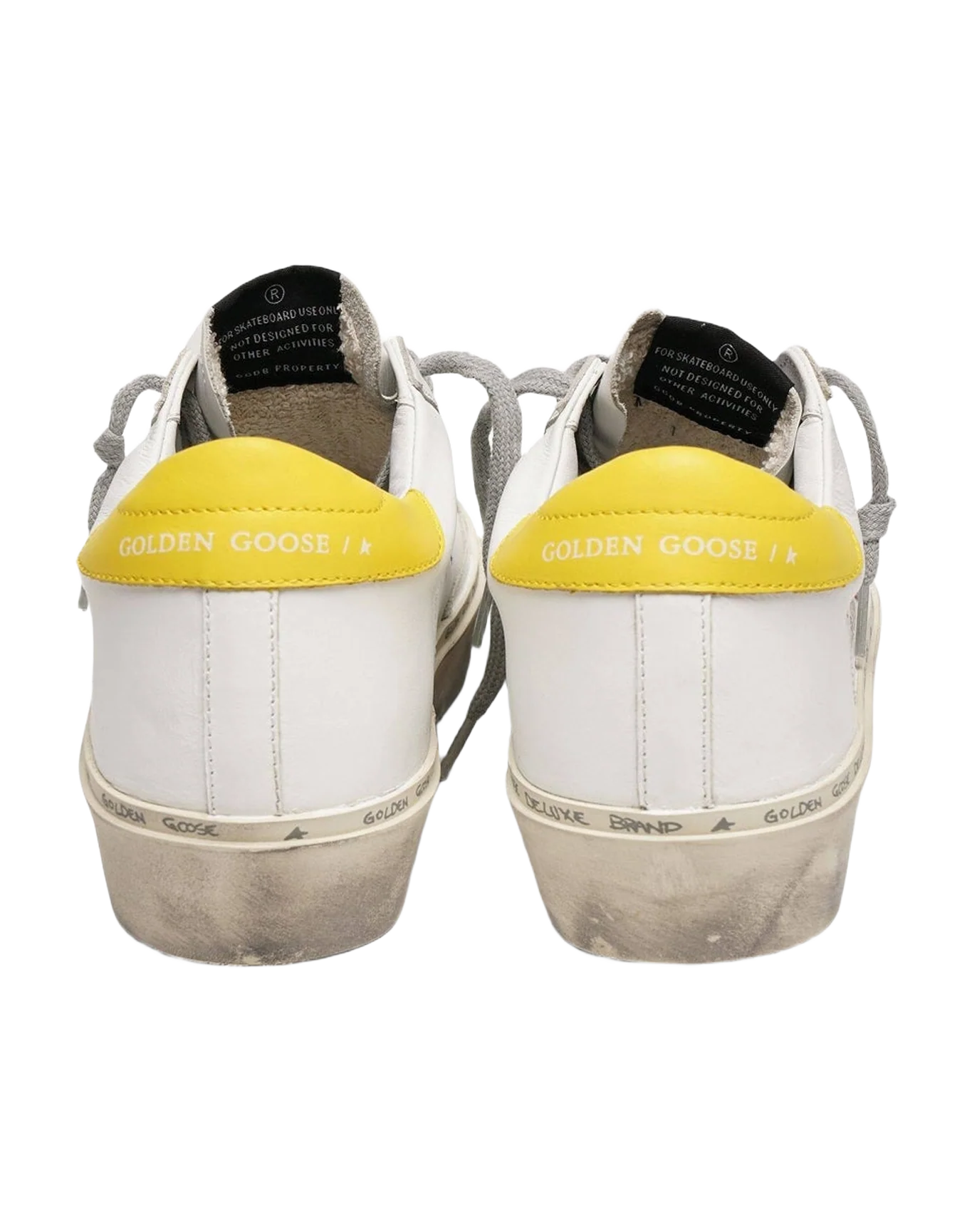Women | Sneakers Hi Star White Leather-Pink Suede Star