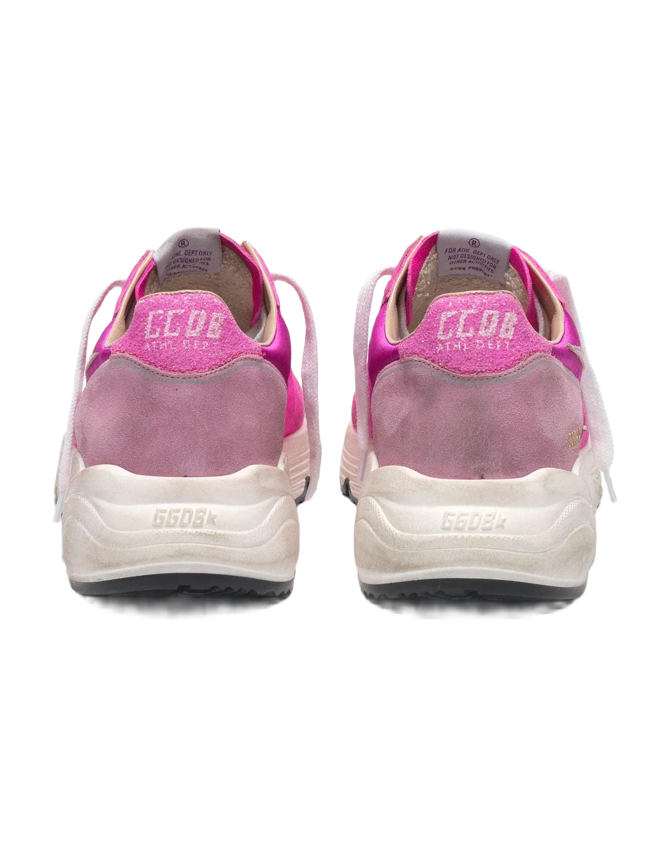 Women | Sneakers Running Sole Col N1 Fuxia Suede-Pink Star - Image 7