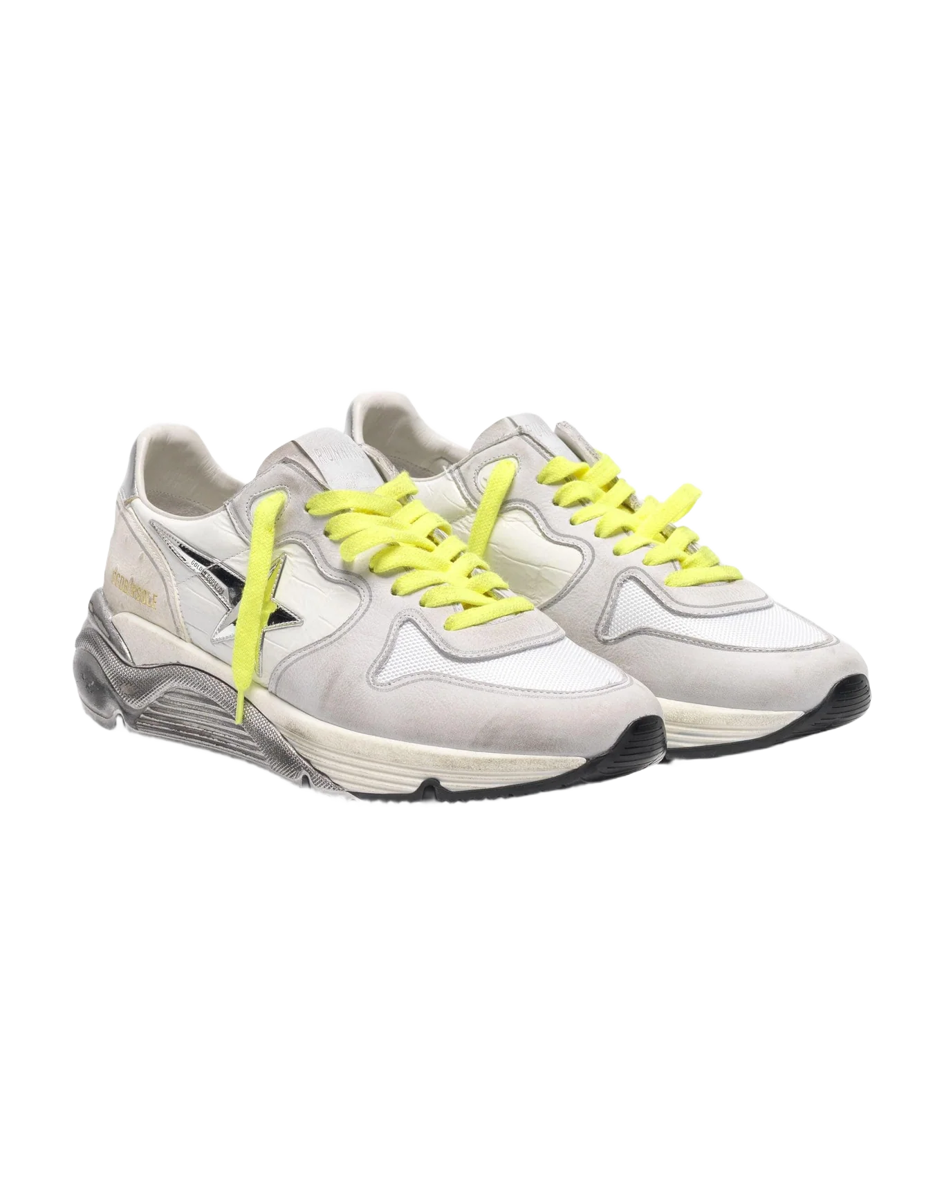 Women | Sneakers Running Sole White Nabuk-Embossed - Image 5