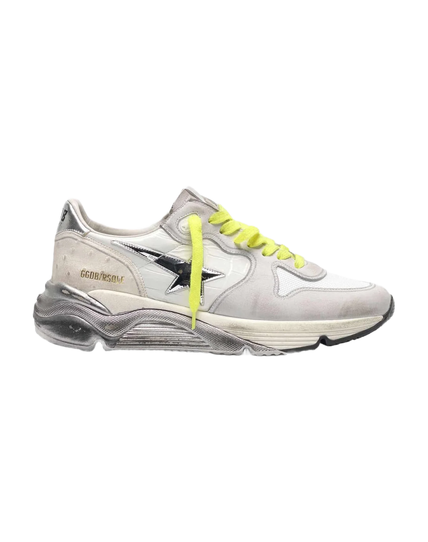 Women | Sneakers Running Sole White Nabuk-Embossed - Image 7