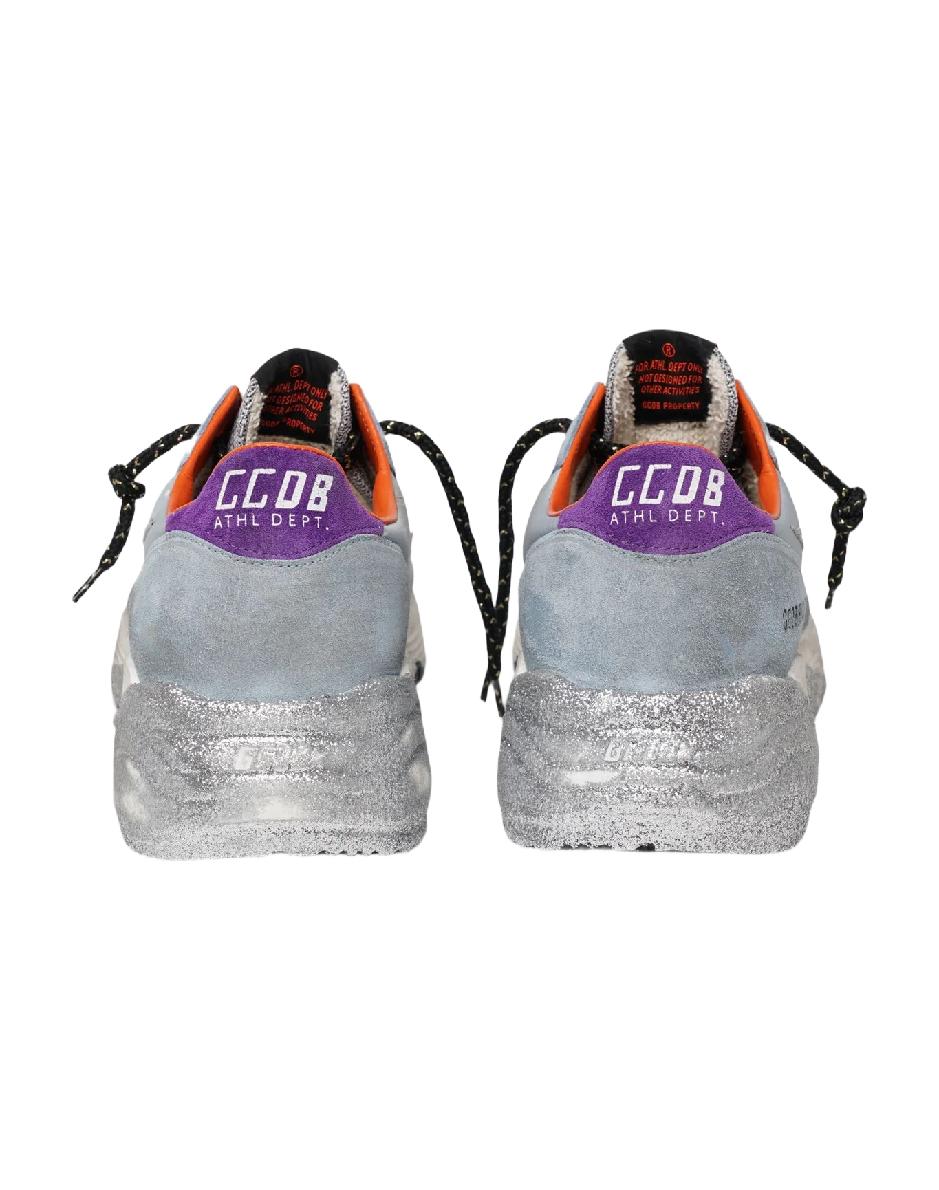 Women | Sneakers Running Sole with Cloud Suede-Silver Star - Image 3