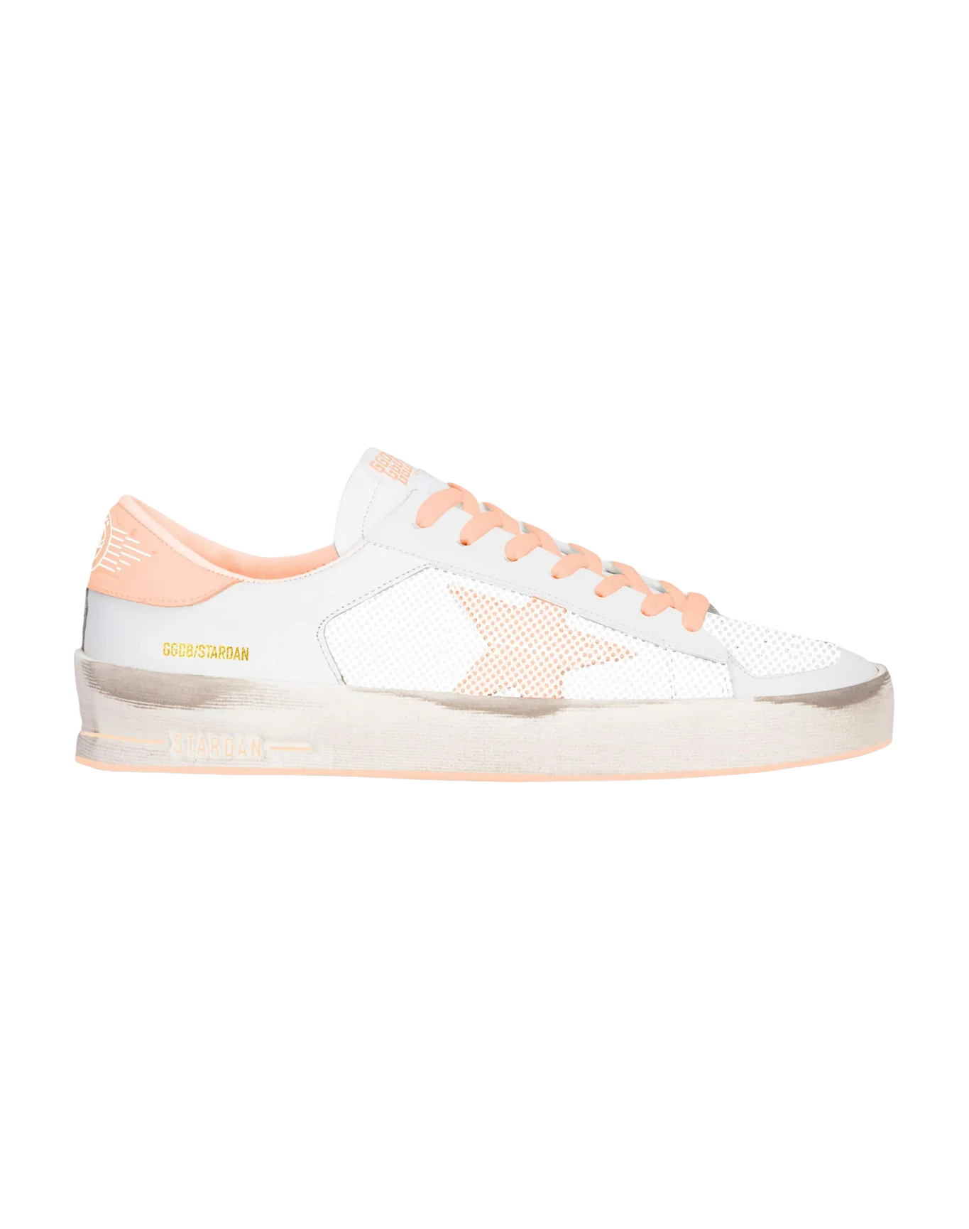 Women | Sneakers Stardan White Leather-Pastel Peach - Image 5