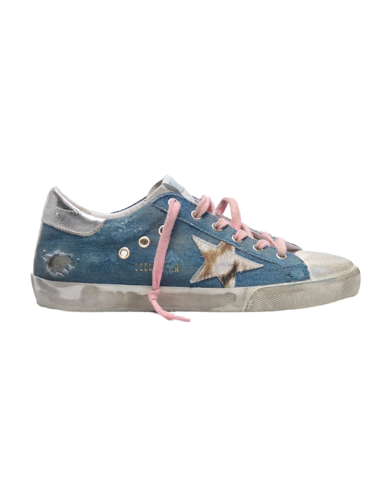 Women | Sneakers Super-Star Light Blue Denim-Cow Star - Image 3