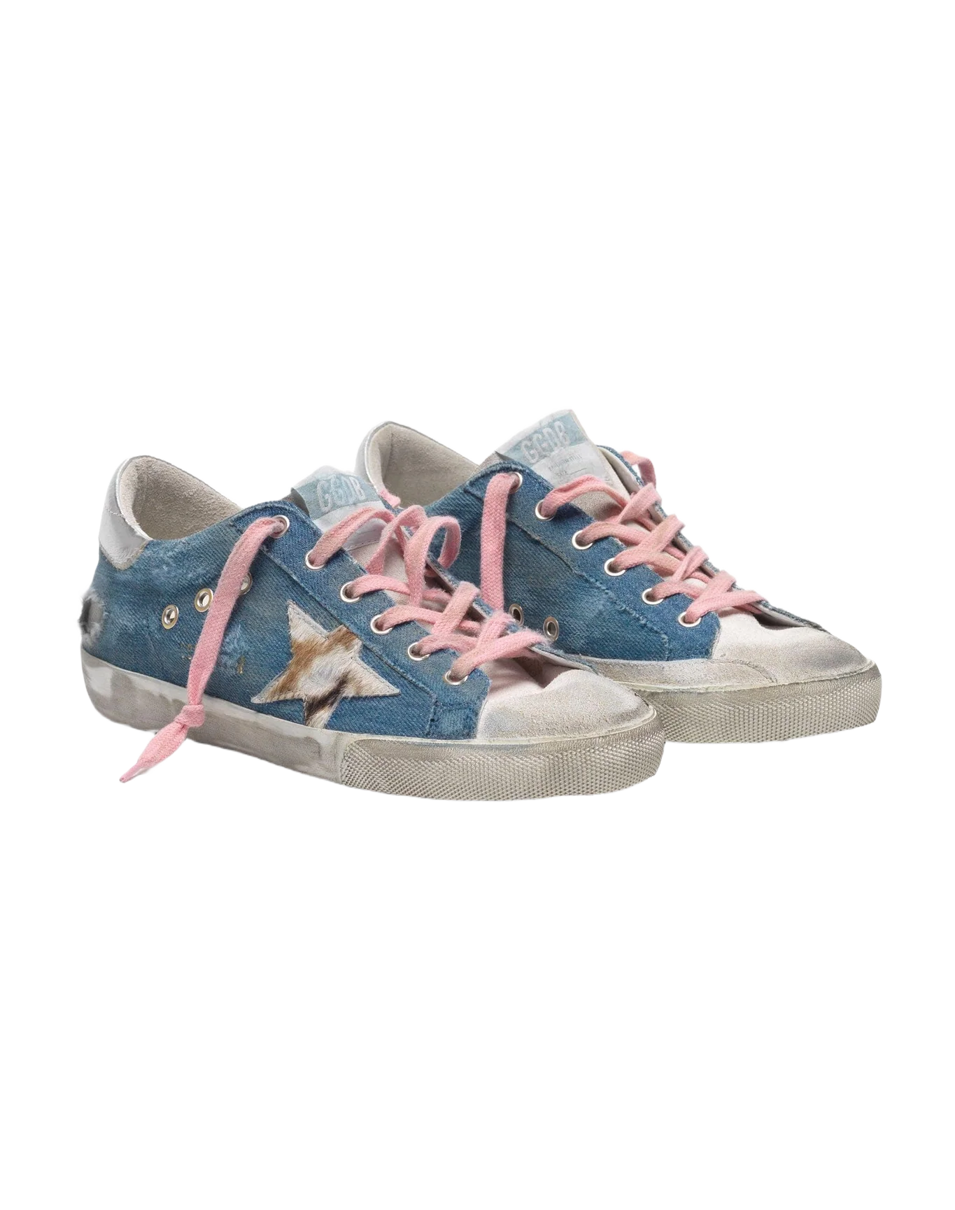 Women | Sneakers Super-Star Light Blue Denim-Cow Star - Image 6