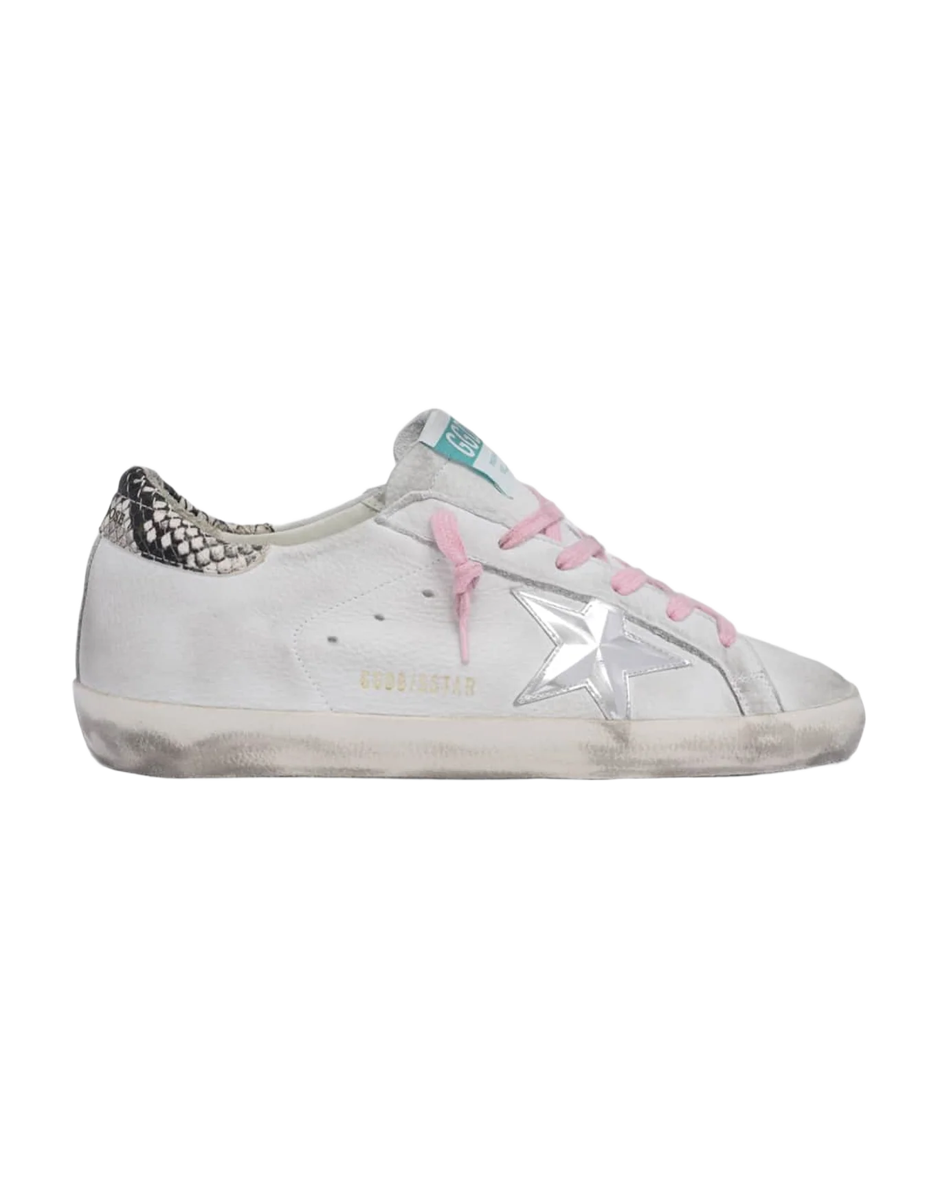 Women | Sneakers Super-Star White Nabuk-3D Star - Image 2