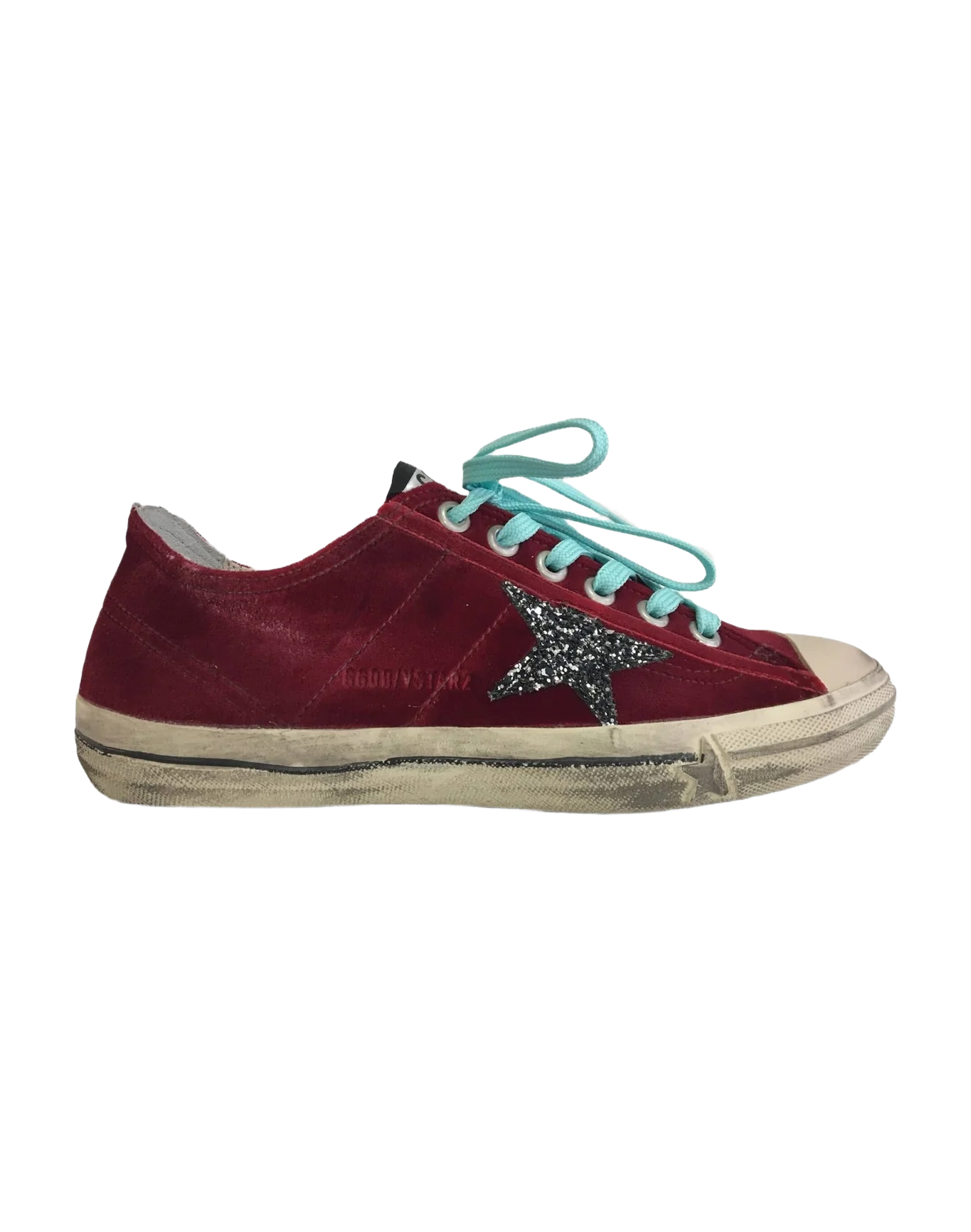 Women | Sneakers V-Star Red Velvet/Grey Glitter