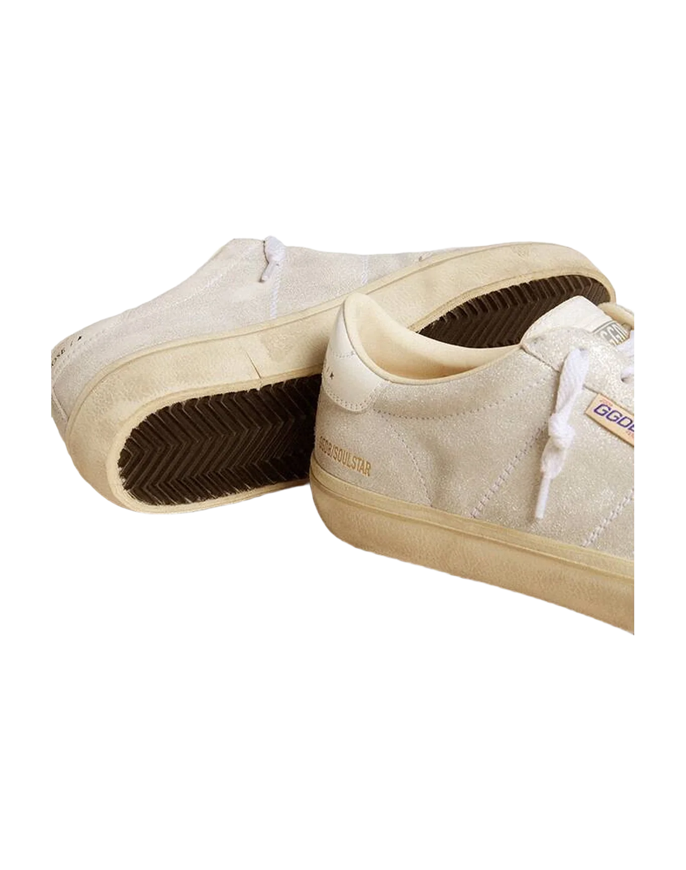 Women | Soul Star Silver with White Heel Tab | Off White x White - Image 4