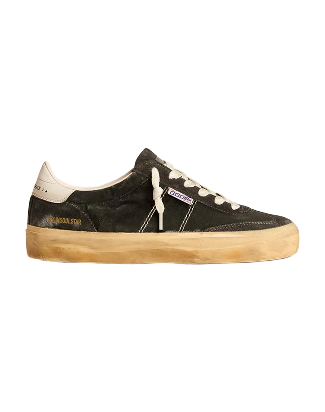 Women | Soulstar Black Sneakers | Dark Grey x Milk - Image 2