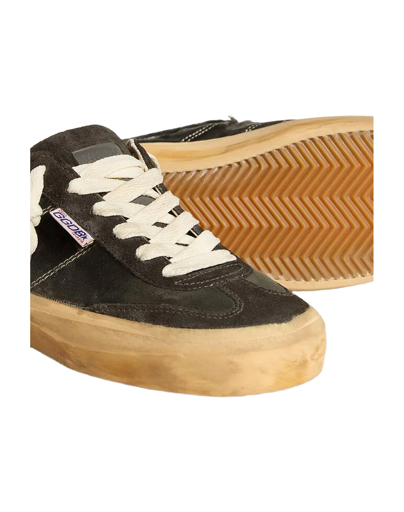 Women | Soulstar Black Sneakers | Dark Grey x Milk - Image 3